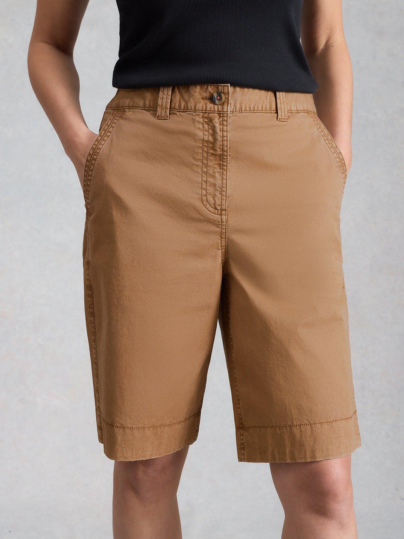White Stuff Heidi Chino Short - Brown