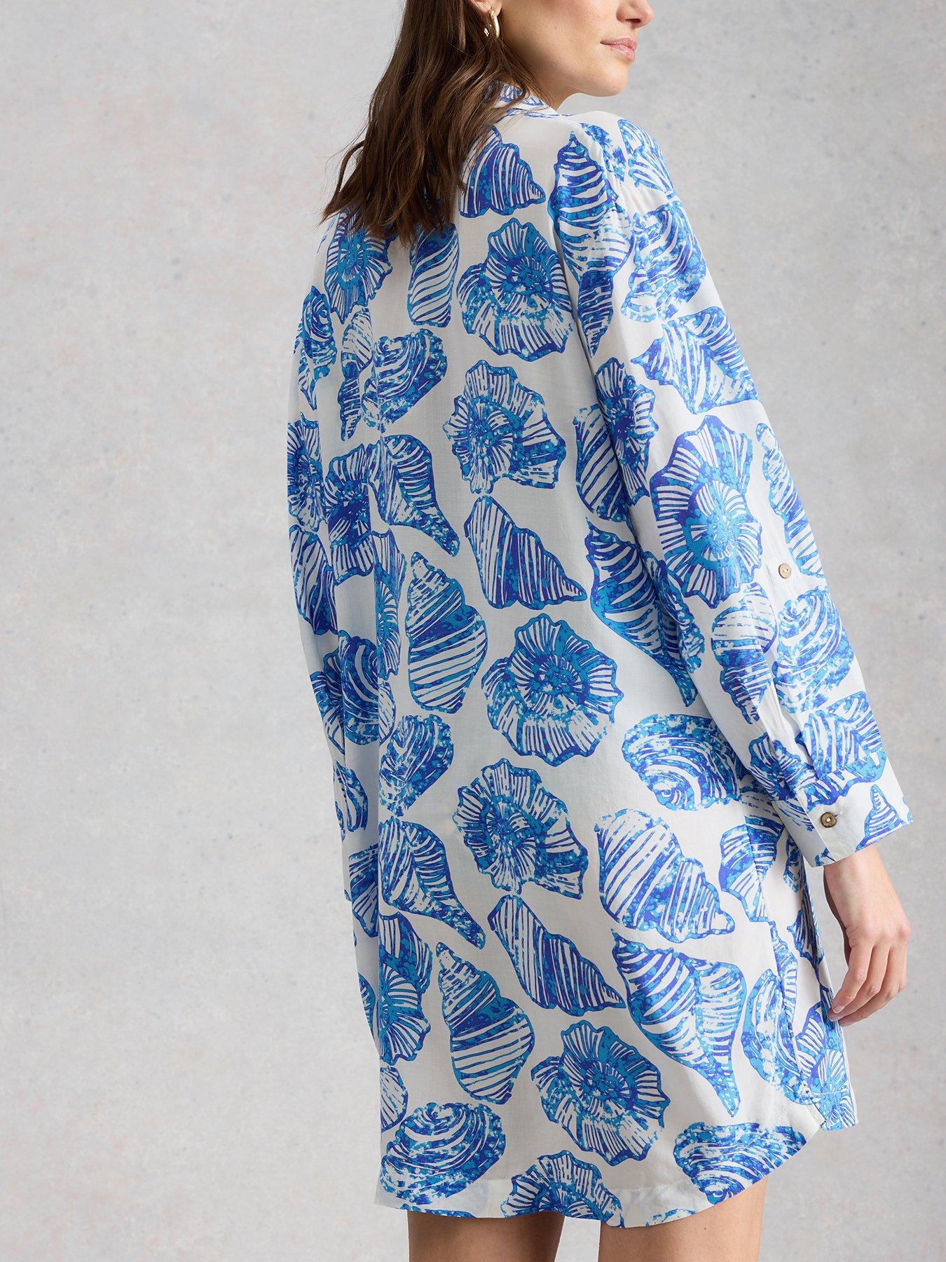 Image 2 of 6 of White Stuff Suzie Beach Shirt Dress