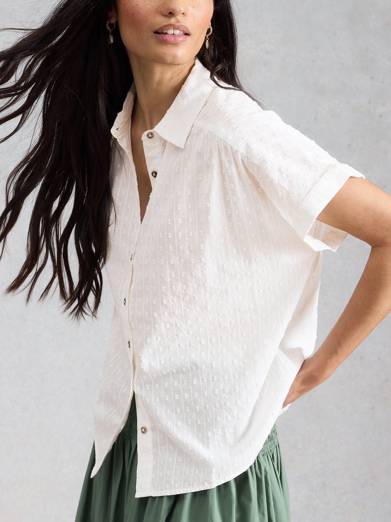 White Stuff Orla Button Through Shirt