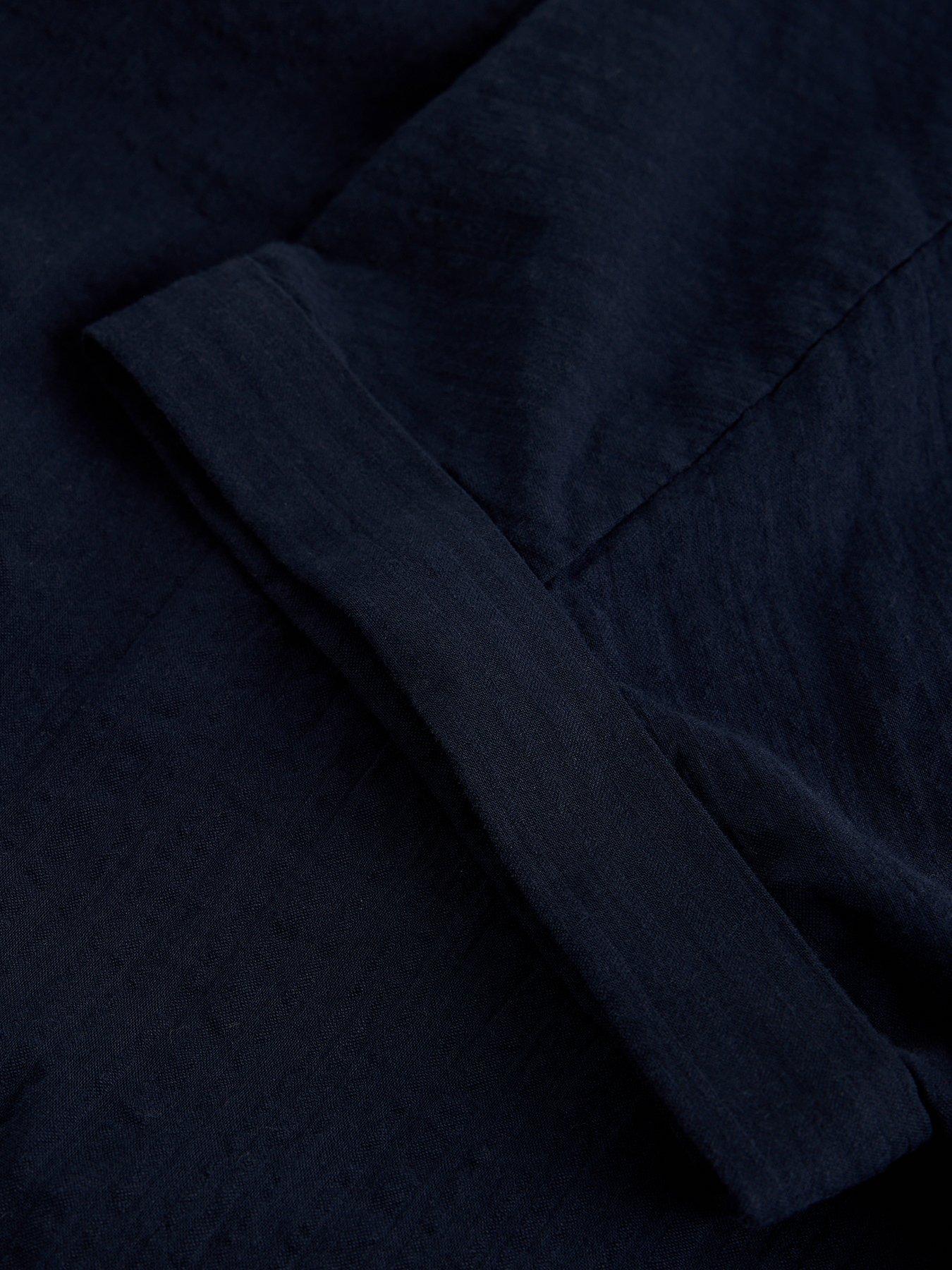 Image 6 of 6 of White Stuff Orla Pop Over Shirt - Blue