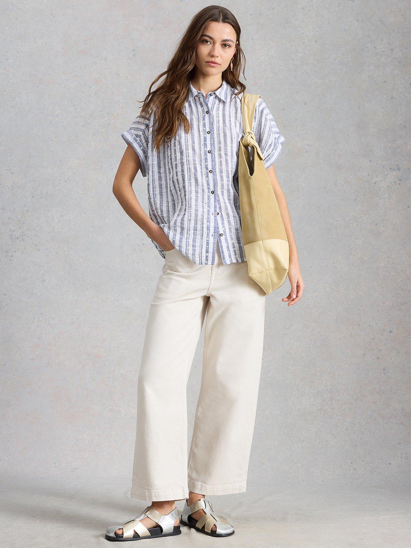 White Stuff Orla Button Through Shirt