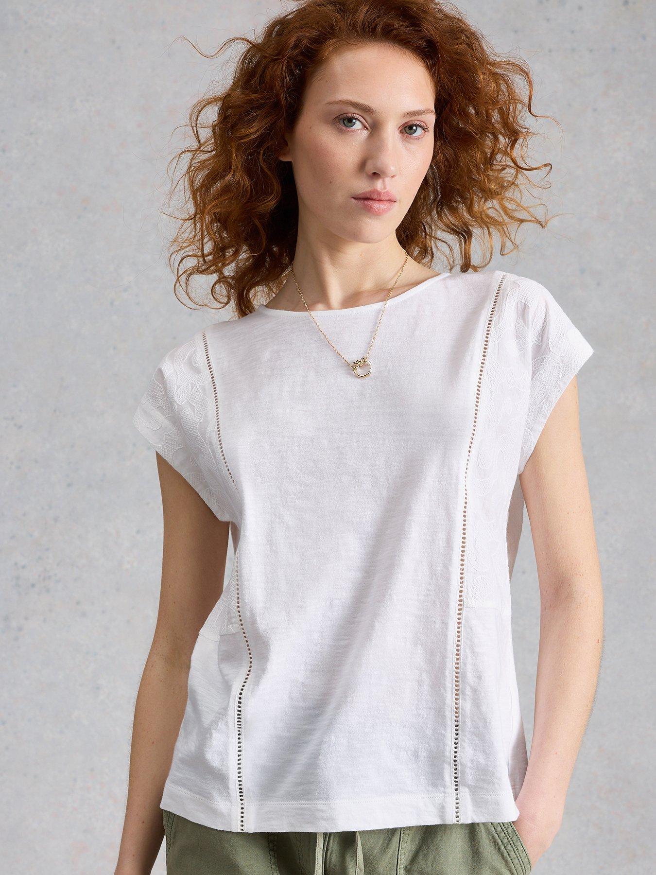 White Stuff Penelope Tee - White