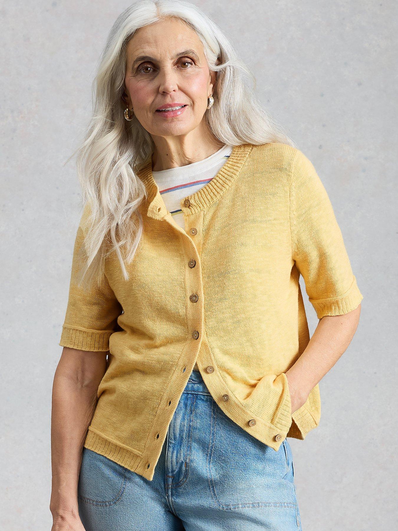 White Stuff Betsy Cardigan - Yellow