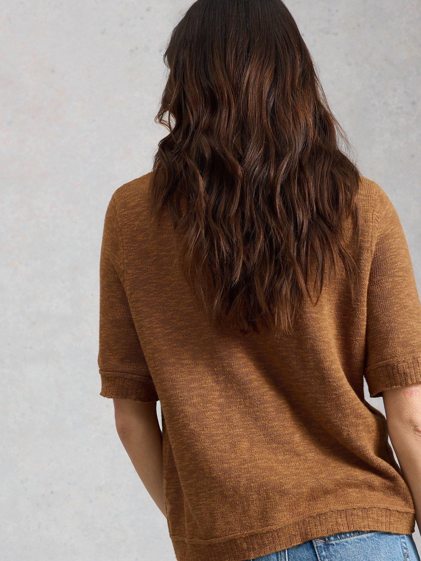 Image 2 of 6 of White Stuff Betsy Cardi - Brown