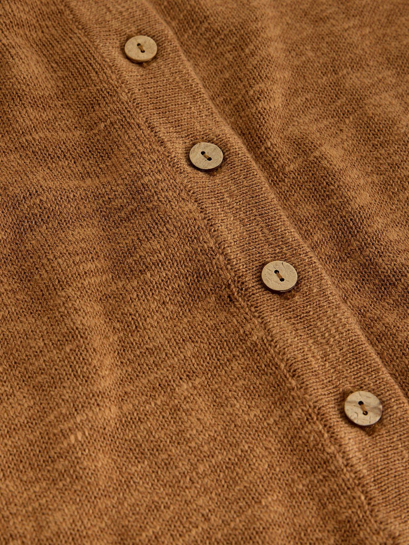 Image 6 of 6 of White Stuff Betsy Cardi - Brown