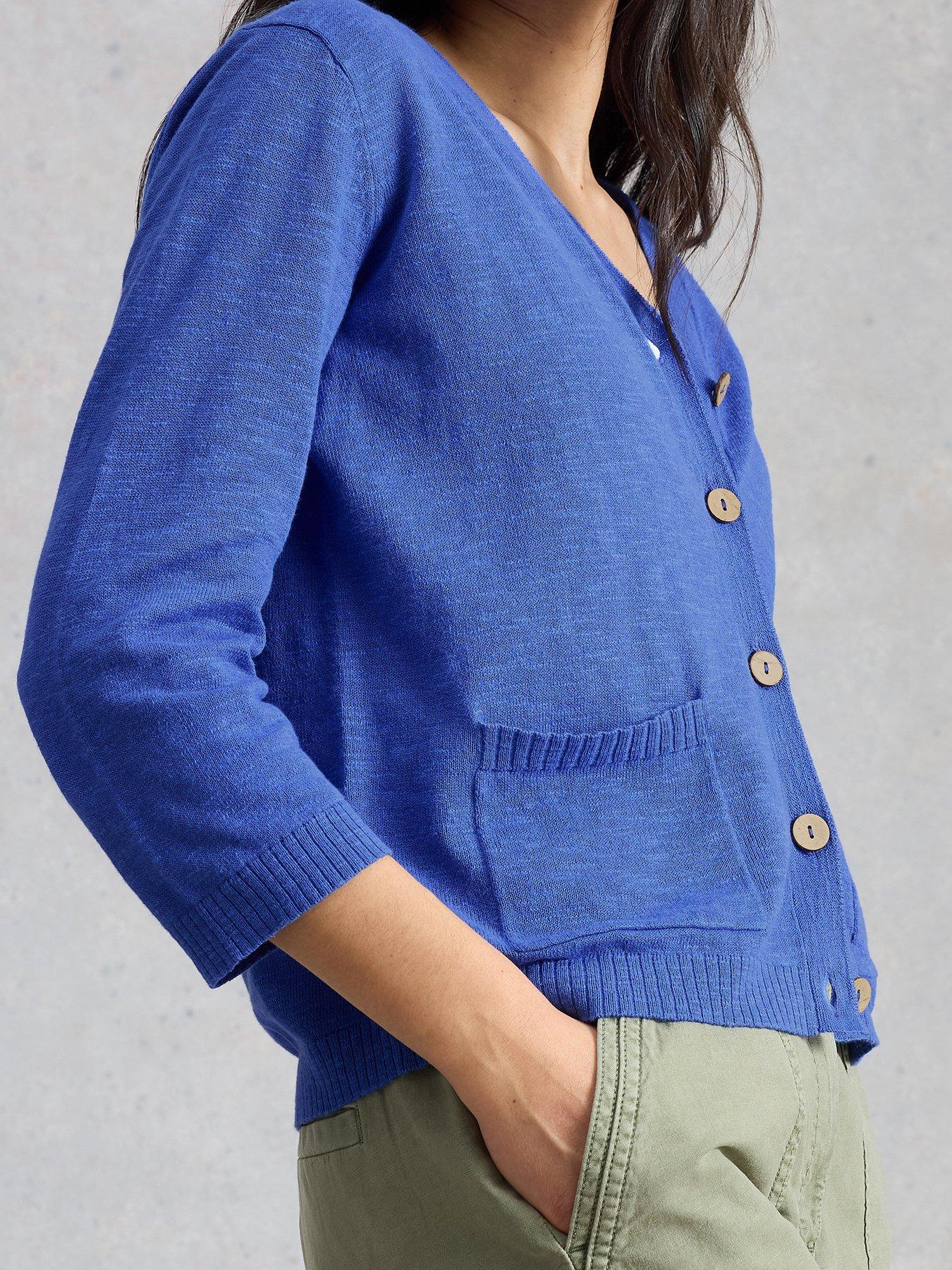 Image 4 of 6 of White Stuff Nova Linen Blend Cardi