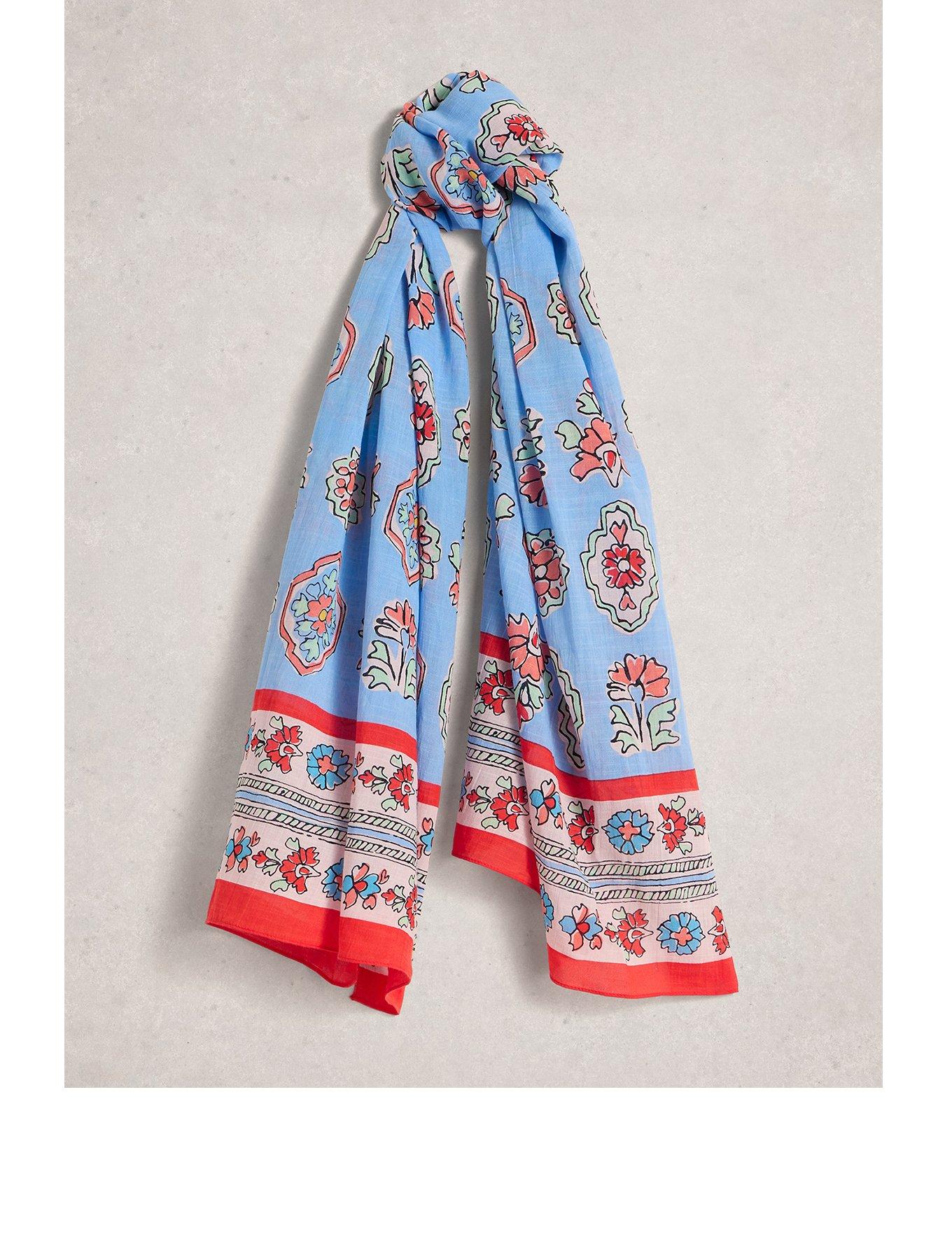 White Stuff Callie Printed Scarf