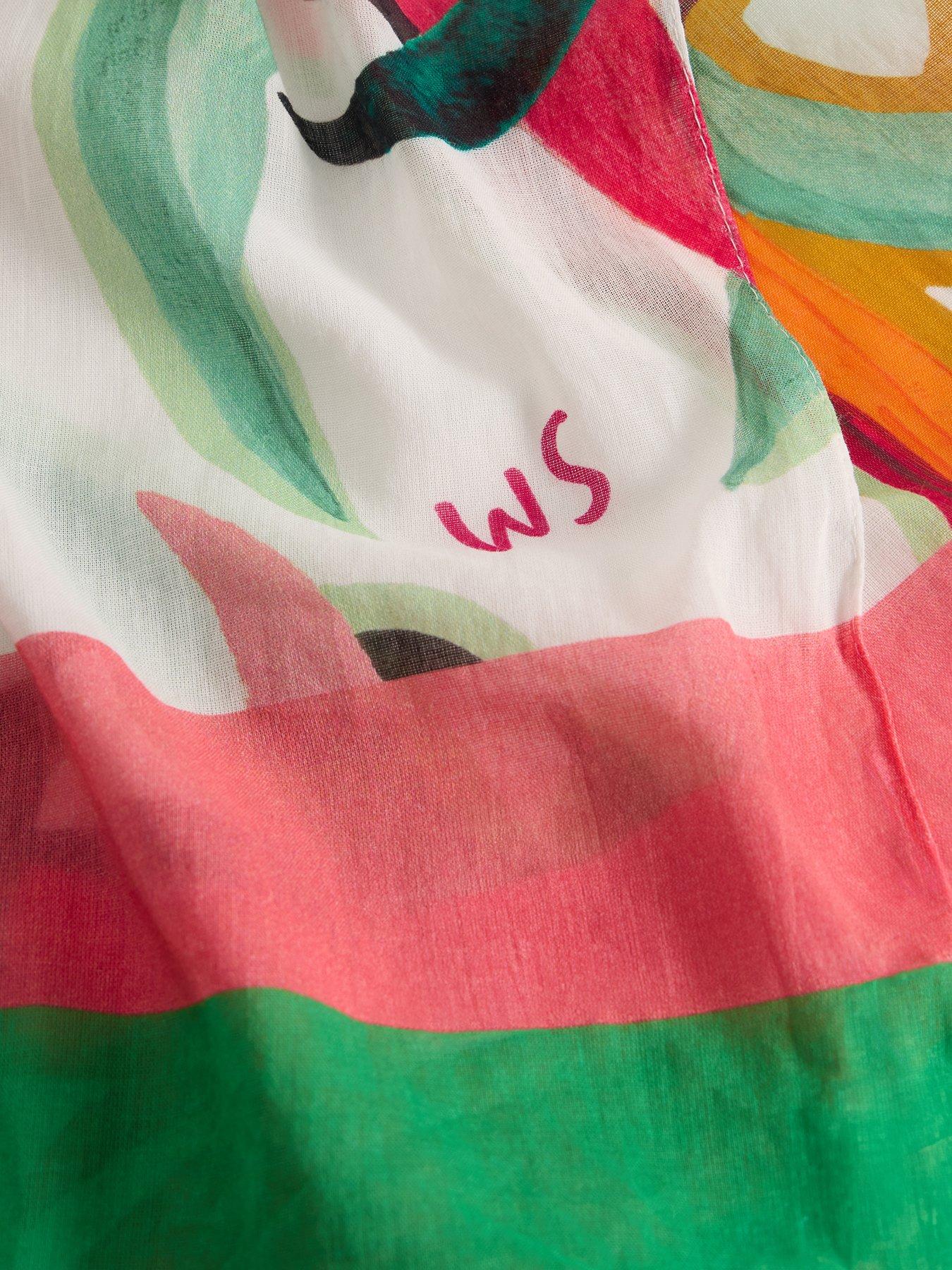 Image 3 of 3 of White Stuff Organic Cotton Beach Scarf
