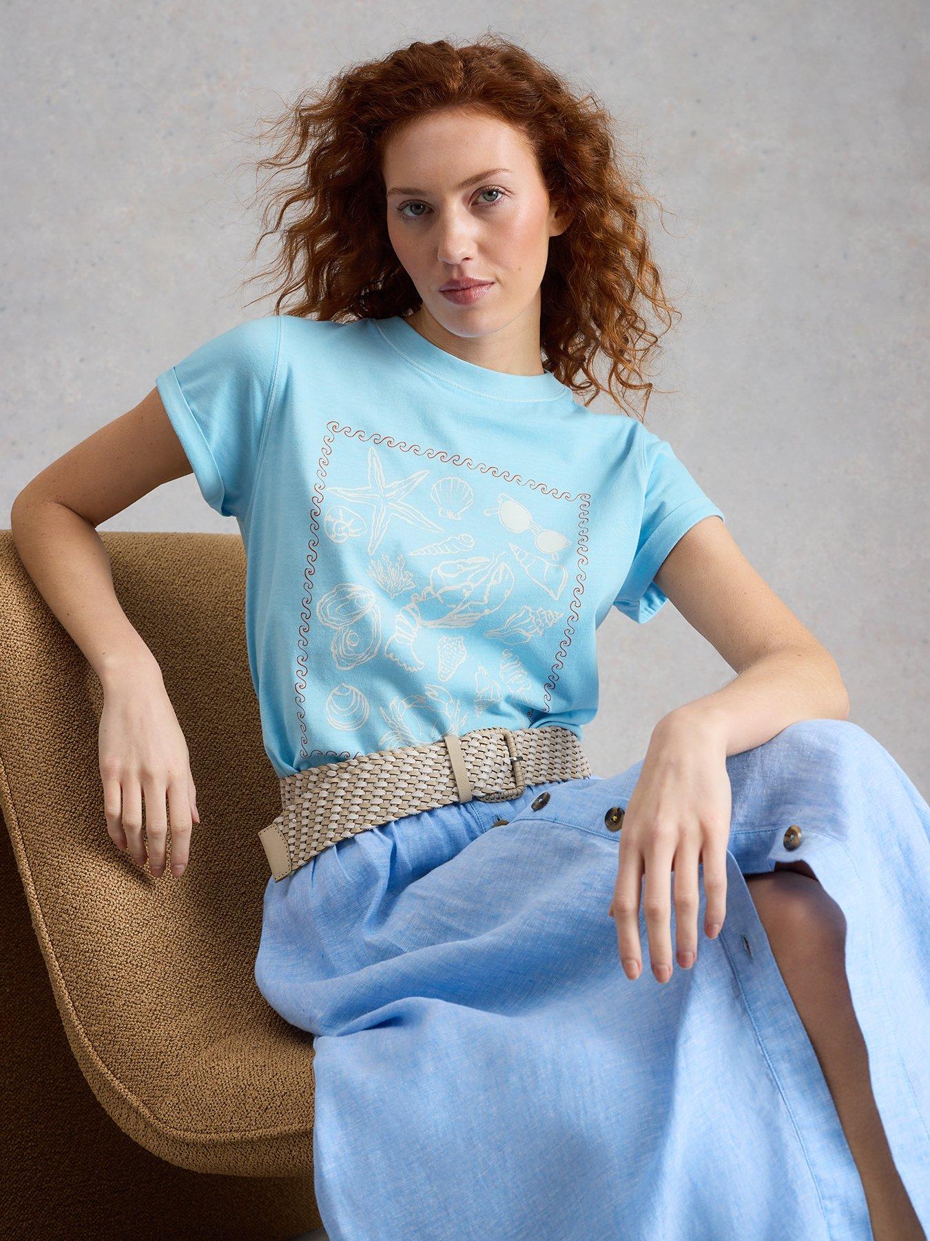 Image 4 of 6 of White Stuff Gina Graphic Tee
