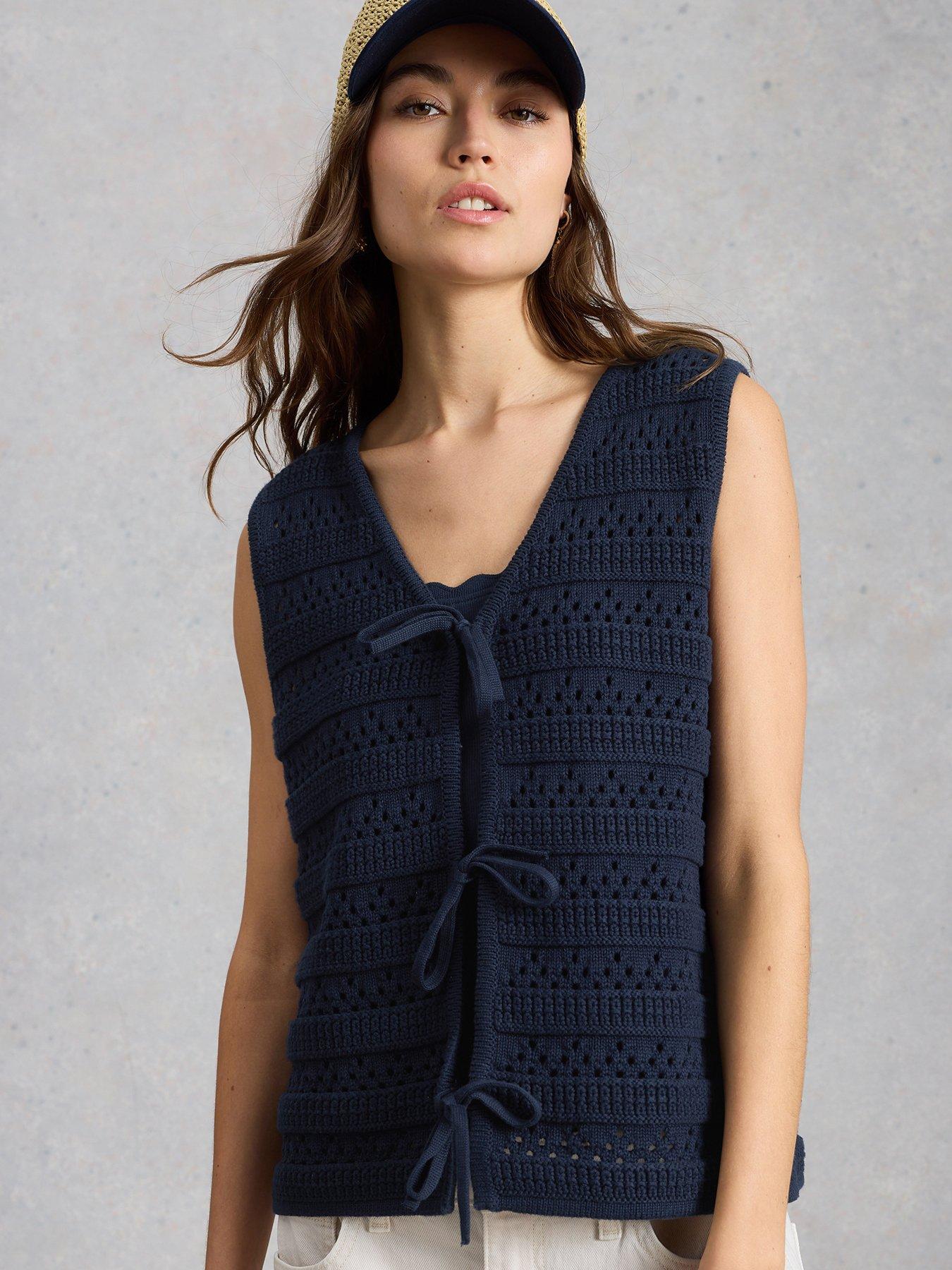 White Stuff Tilda Tie Tank - Blue