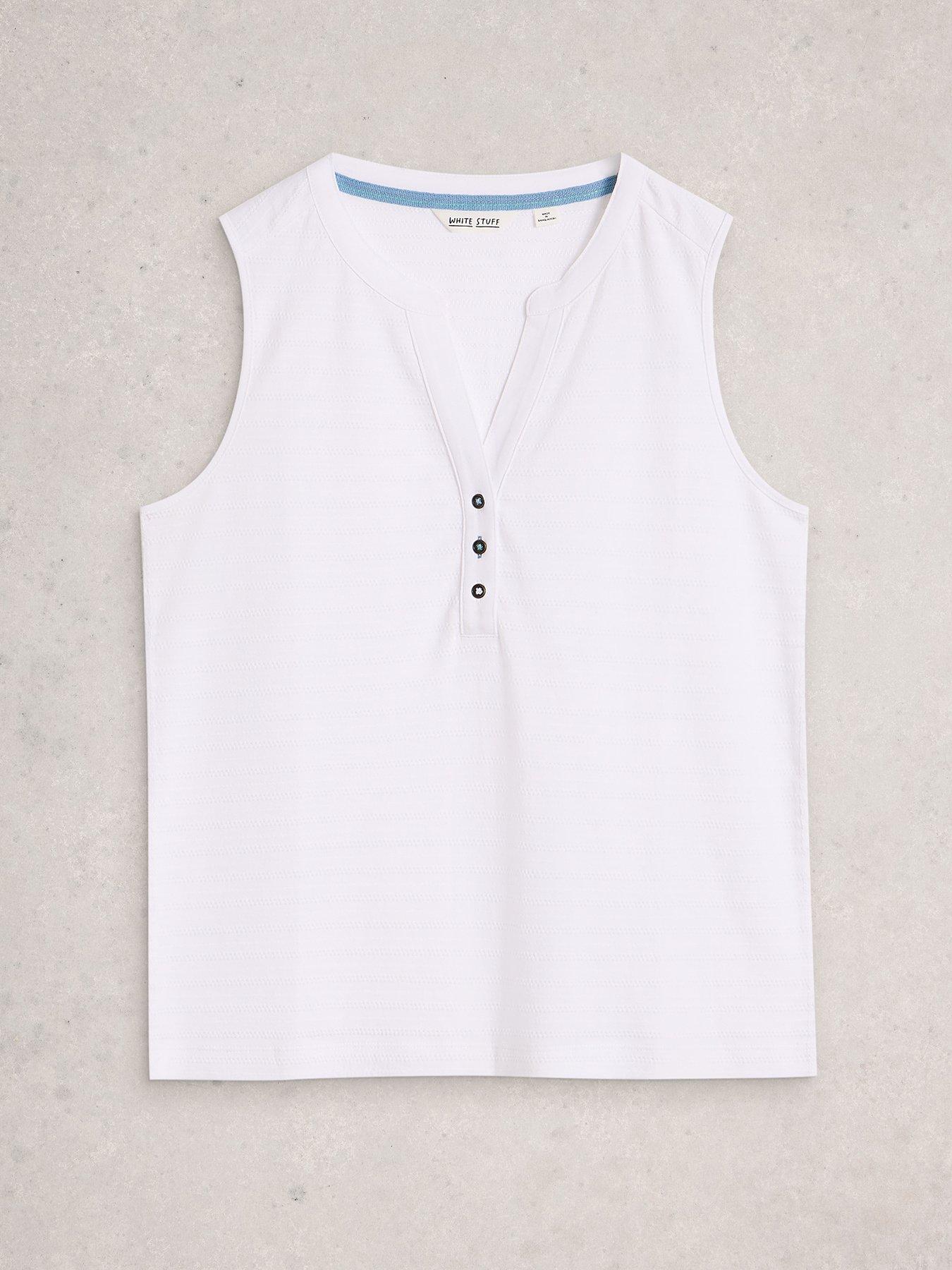 Image 5 of 6 of White Stuff Nora Texture Notch Vest