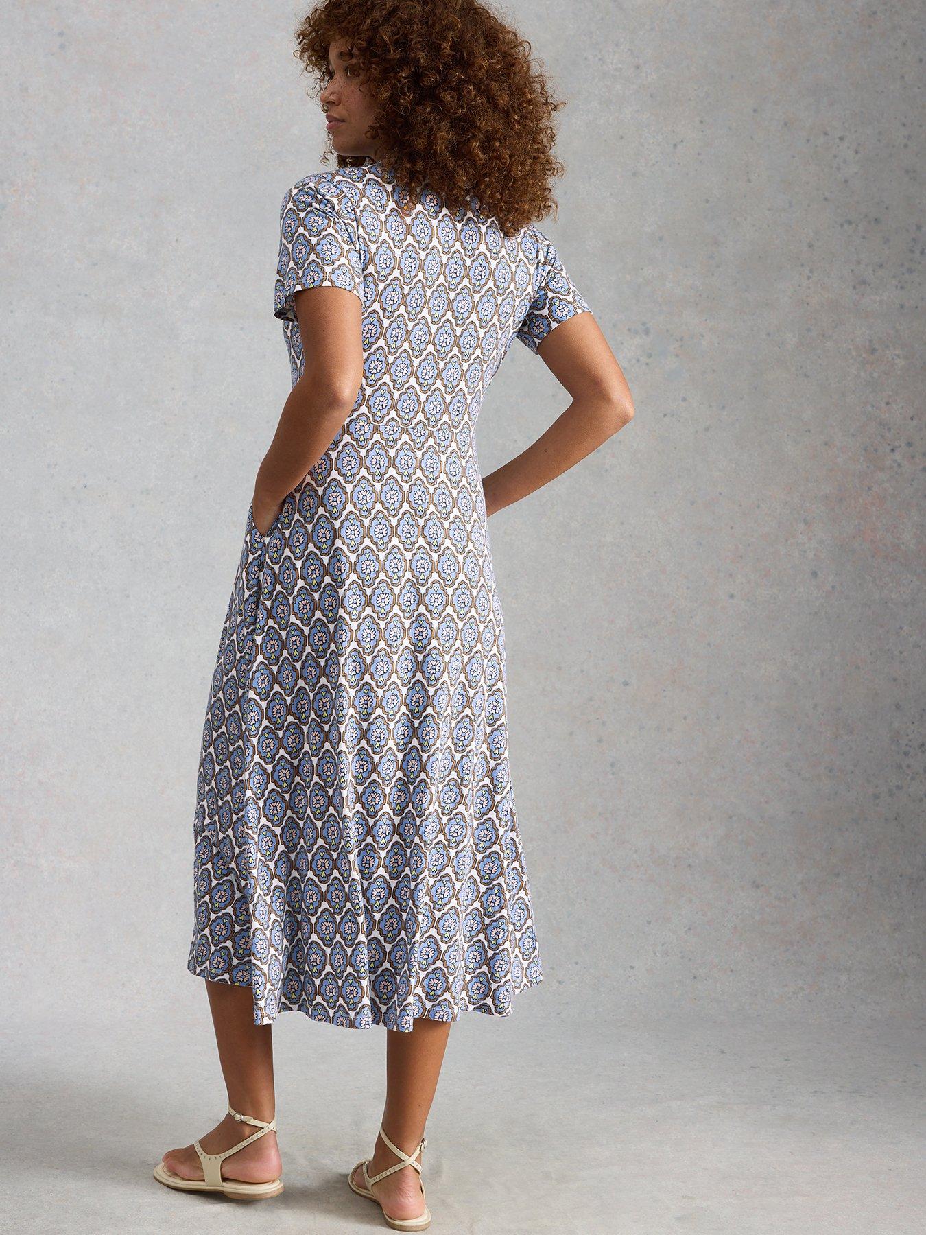 Image 2 of 6 of White Stuff Rua Jersey Shirt Dress