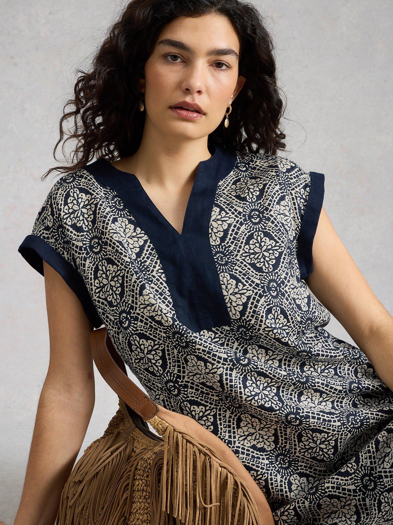 Image 4 of 6 of White Stuff Jilly Linen Dress