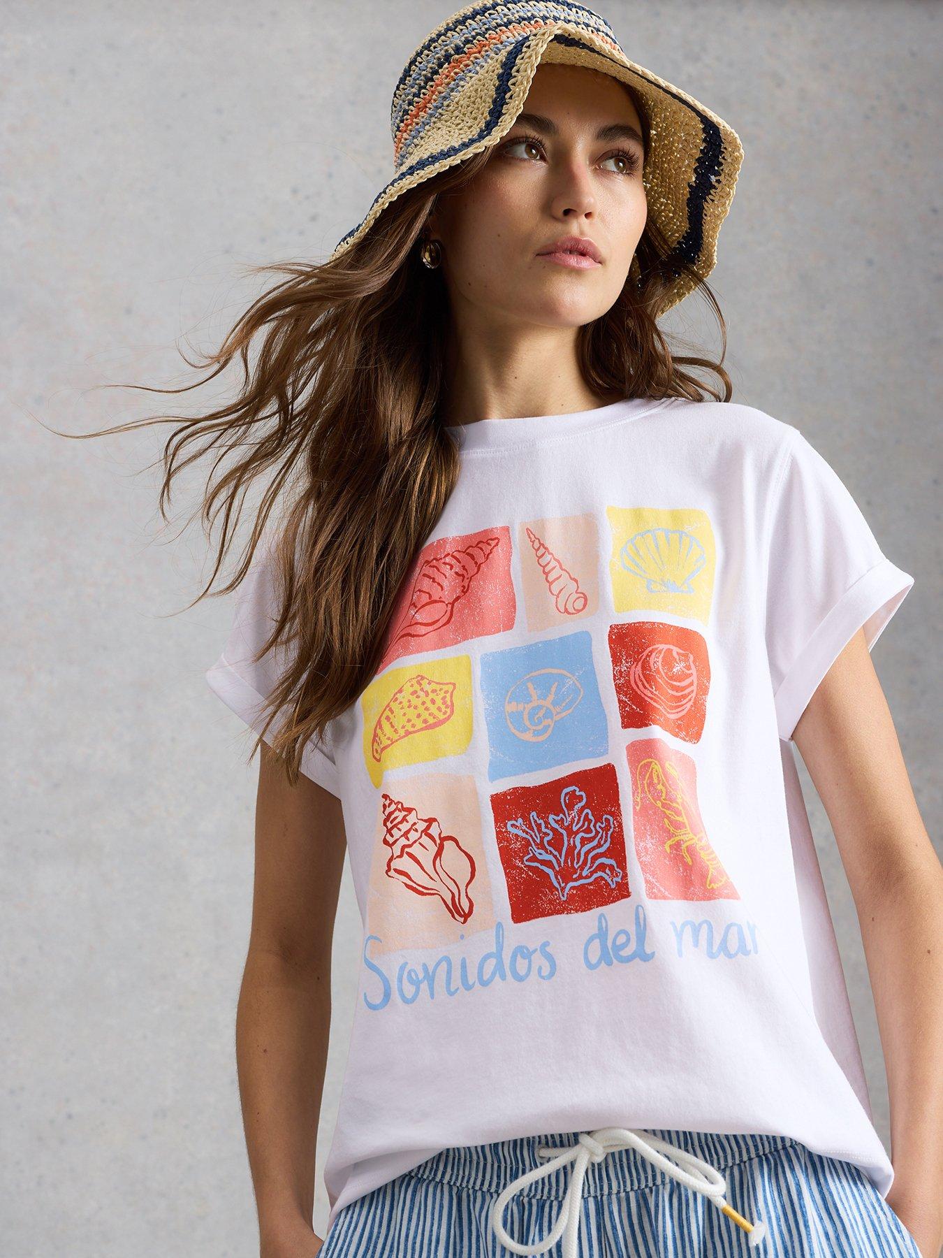 White Stuff Gina Graphic Tee