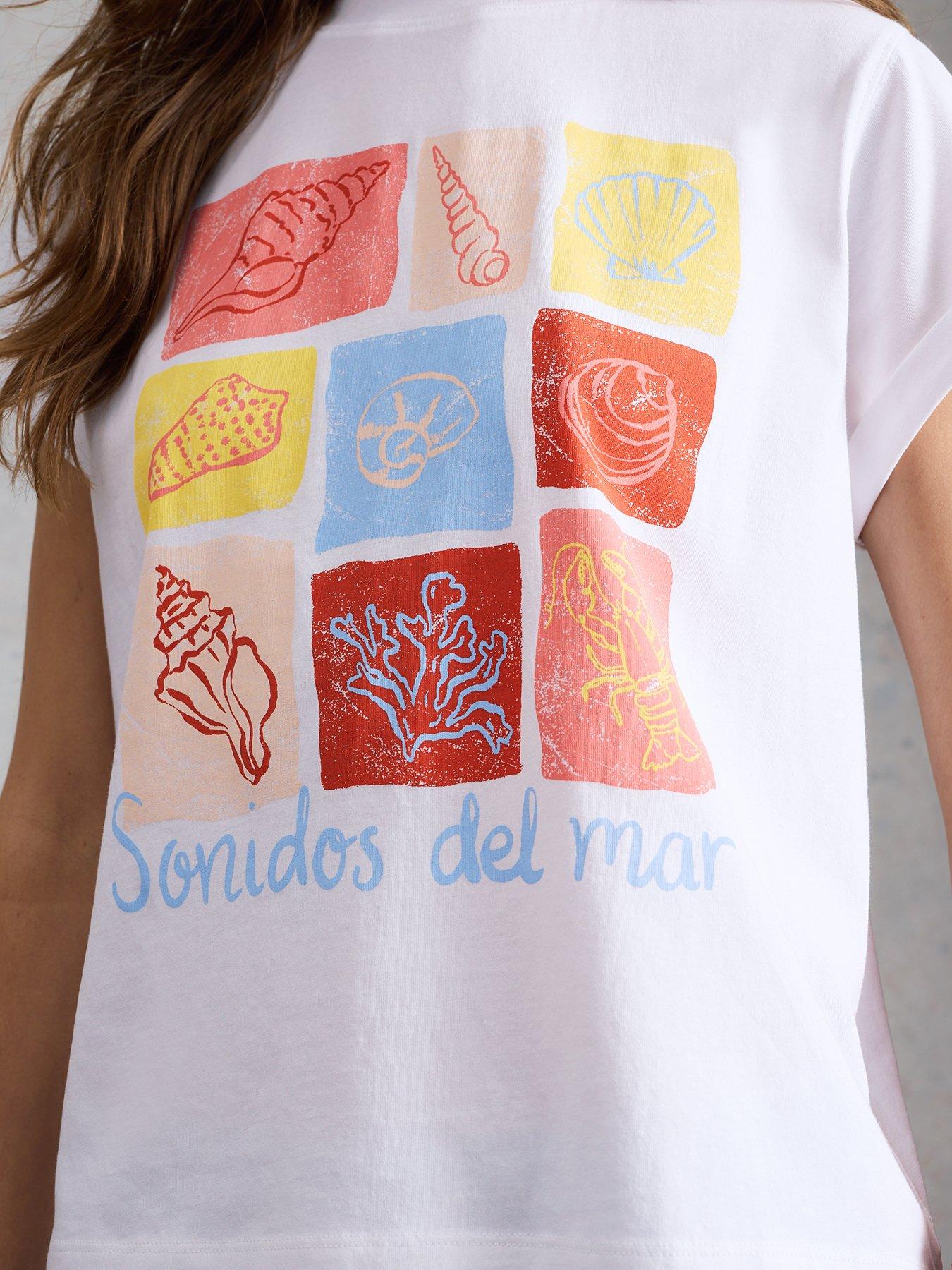 Image 4 of 6 of White Stuff Gina Graphic Tee