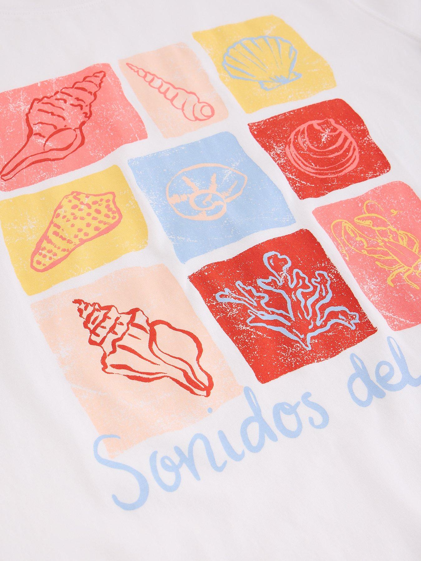 Image 6 of 6 of White Stuff Gina Graphic Tee