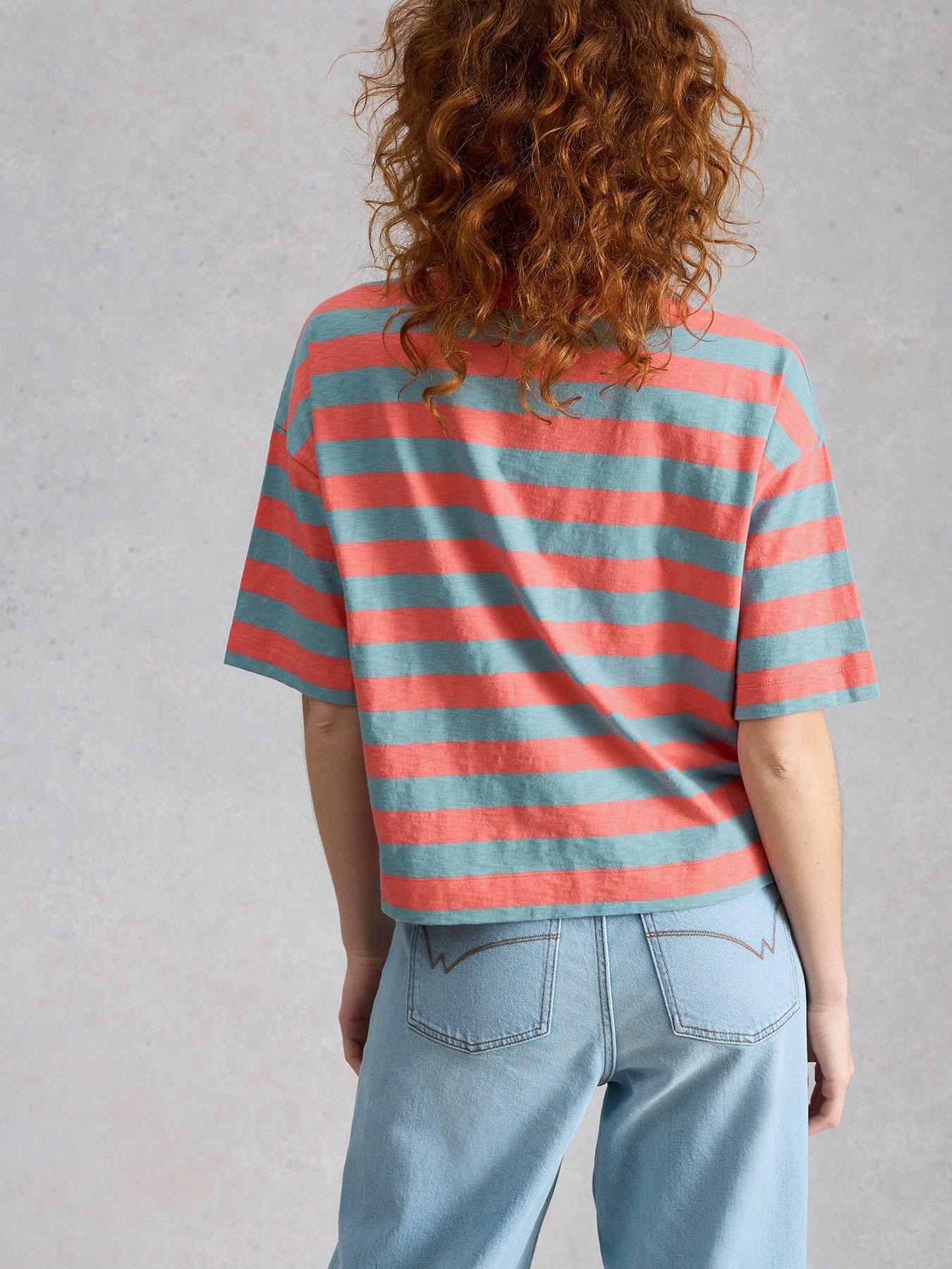 Image 2 of 6 of White Stuff Katya Stripe Tee