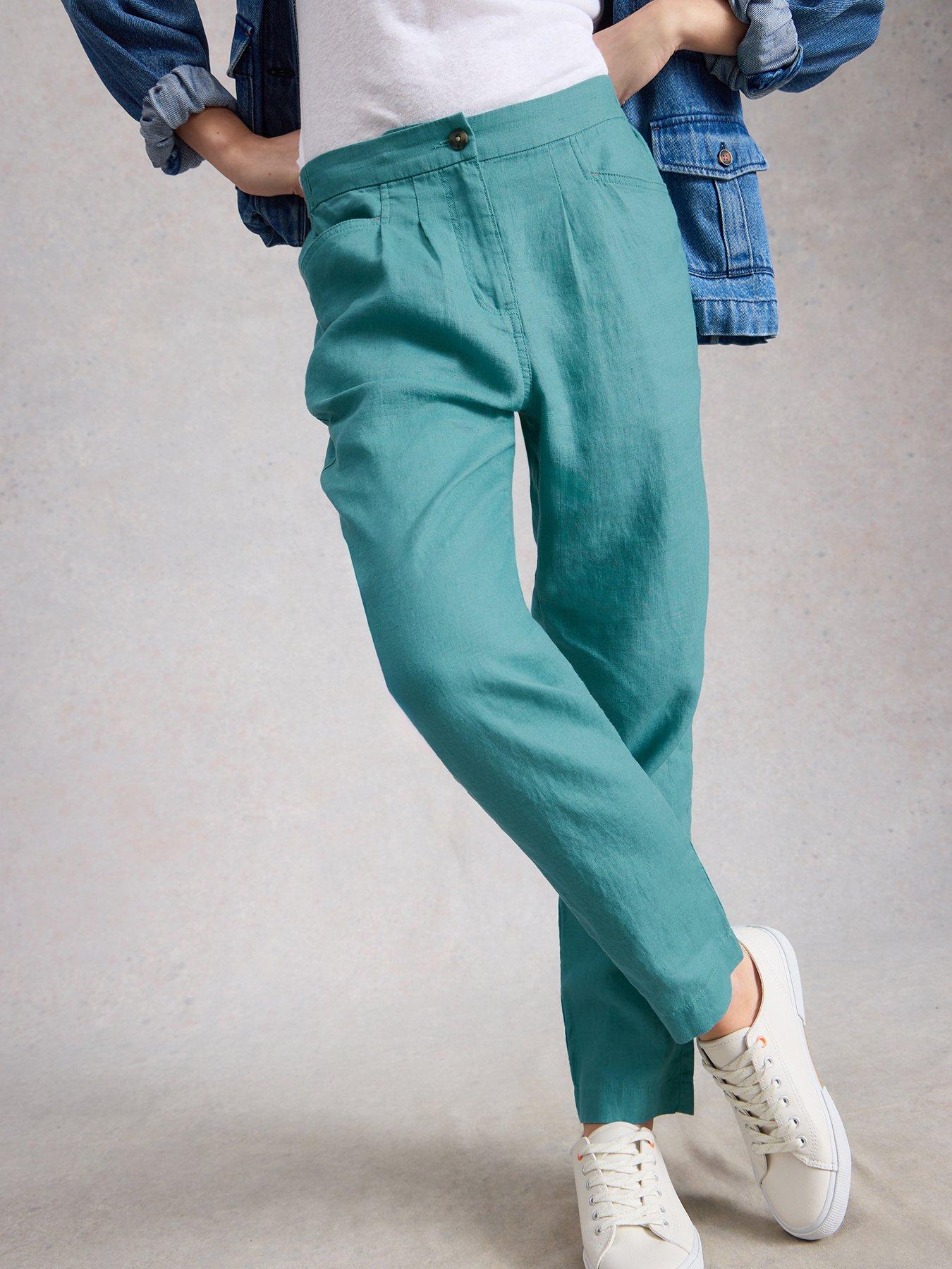 Image 1 of 6 of White Stuff Rowena Linen Trouser