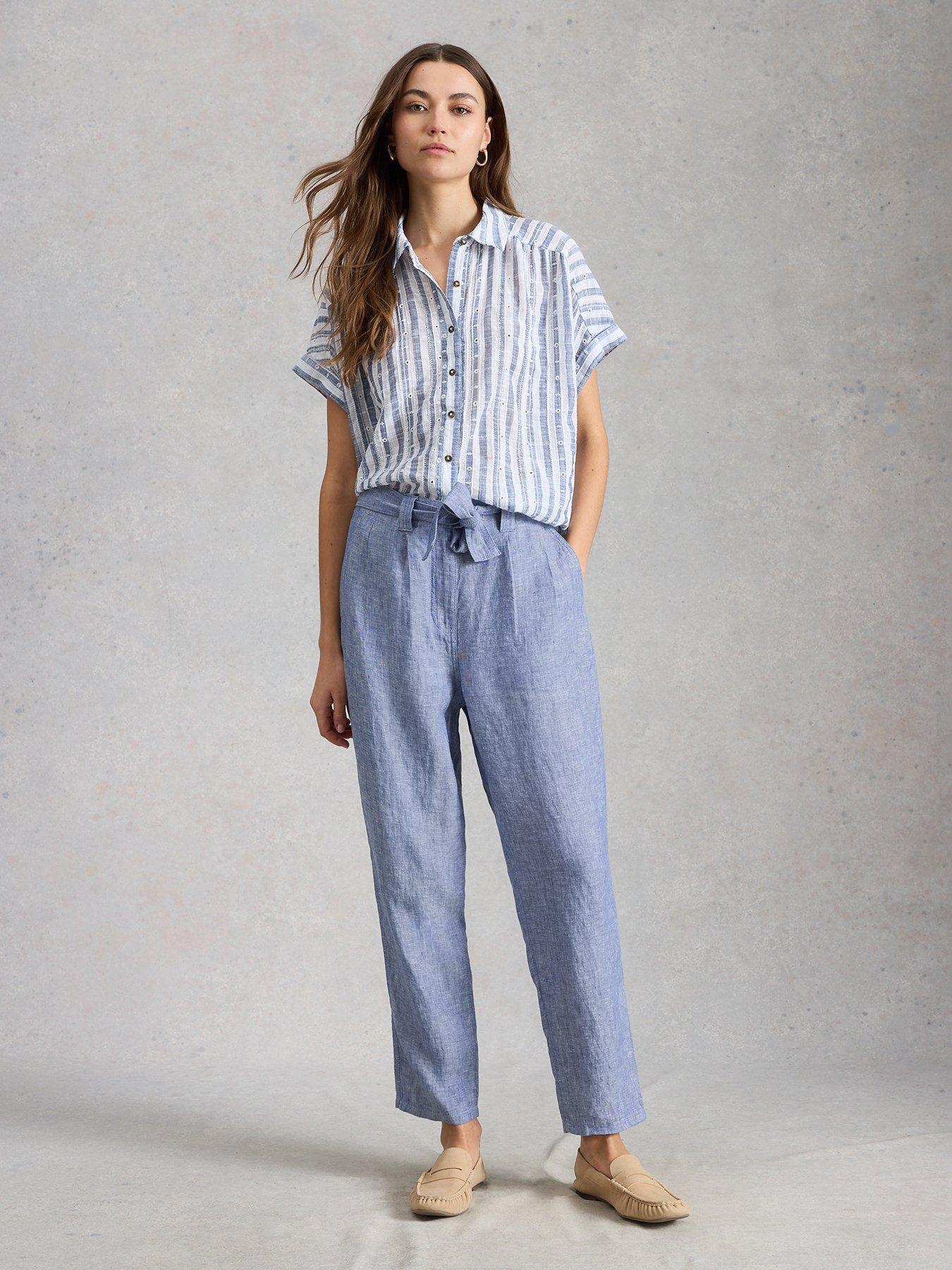 Image 3 of 6 of White Stuff Hadley Linen Trouser
