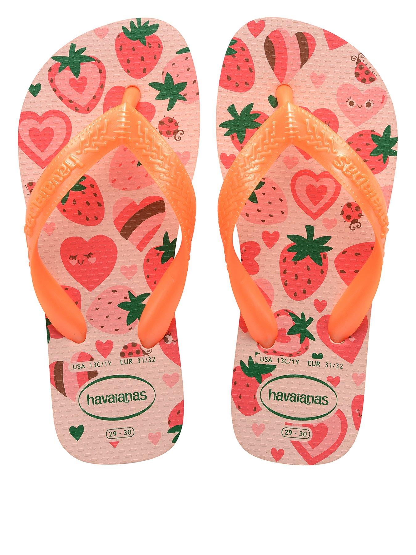 Image 1 of 6 of Havaianas Kids Flores - Pink/Confetti