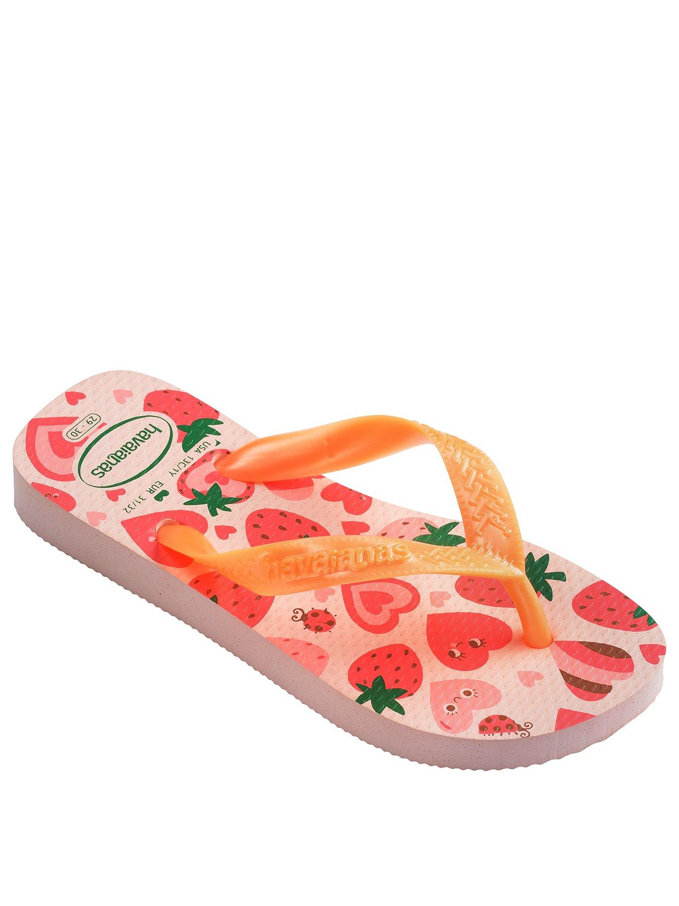 Image 2 of 6 of Havaianas Kids Flores - Pink/Confetti