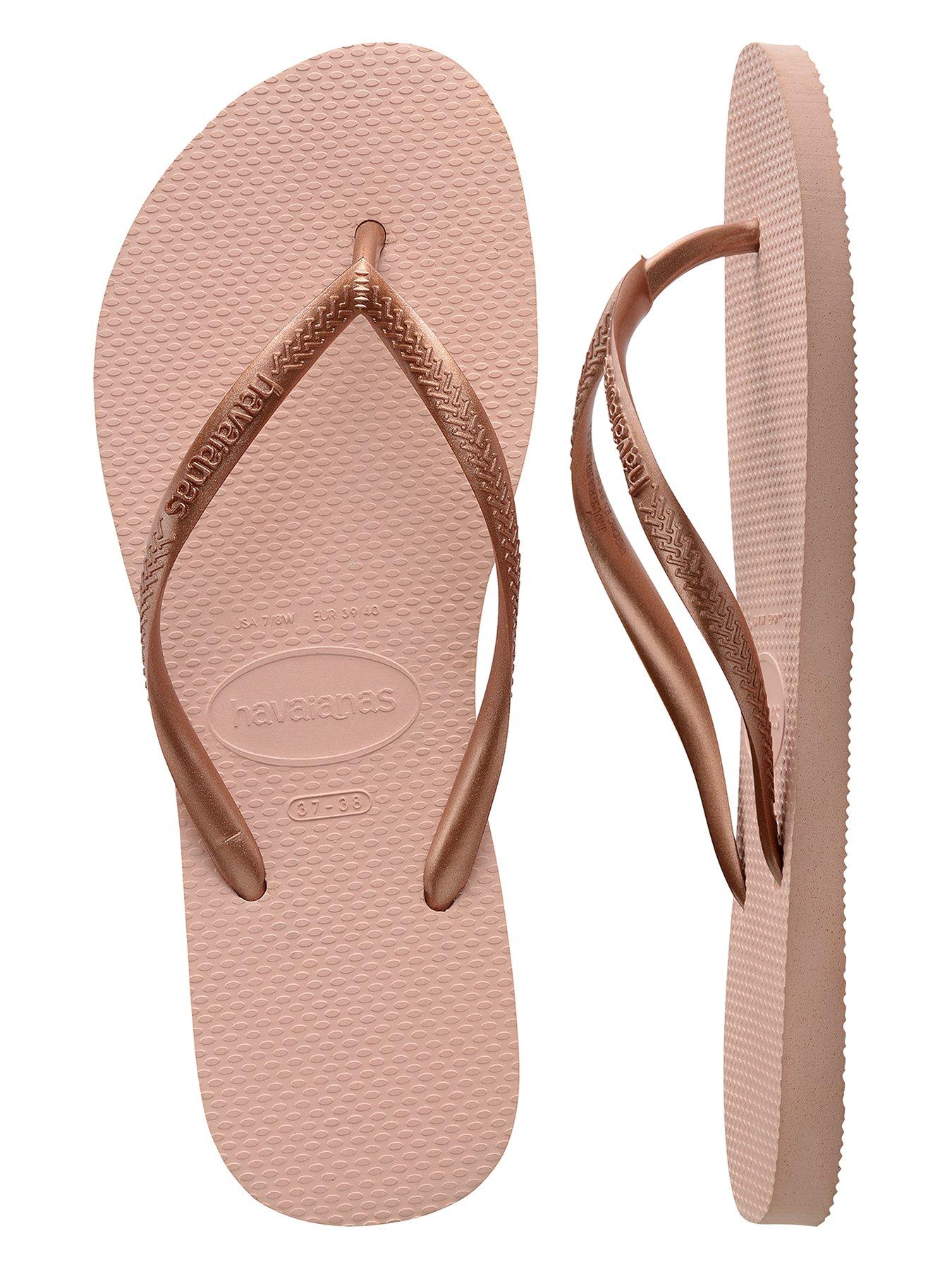 Image 4 of 4 of Havaianas Slim (Mini Me) Flip Flops - Pink