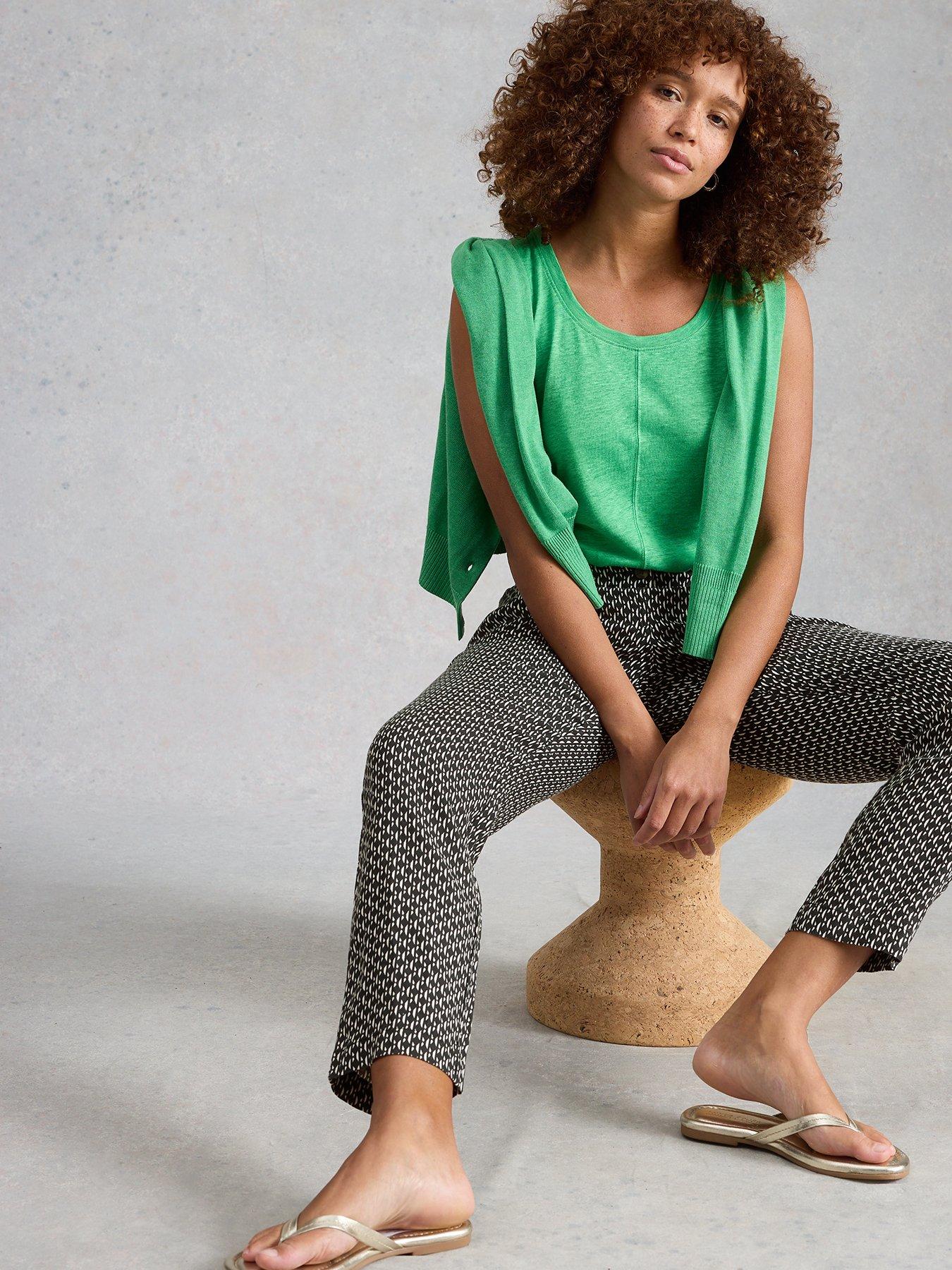 Image 4 of 6 of White Stuff Rowena Linen Trouser