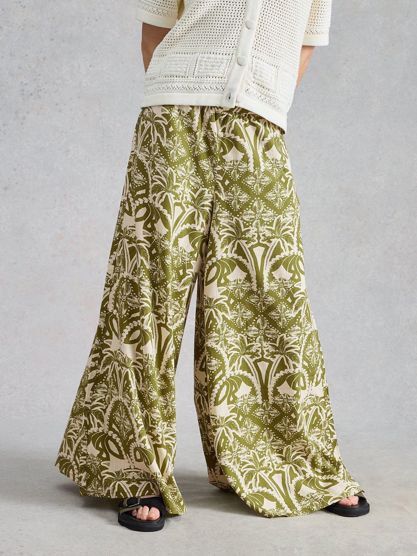 Image 1 of 6 of White Stuff Poppy Linen Blend Trouser