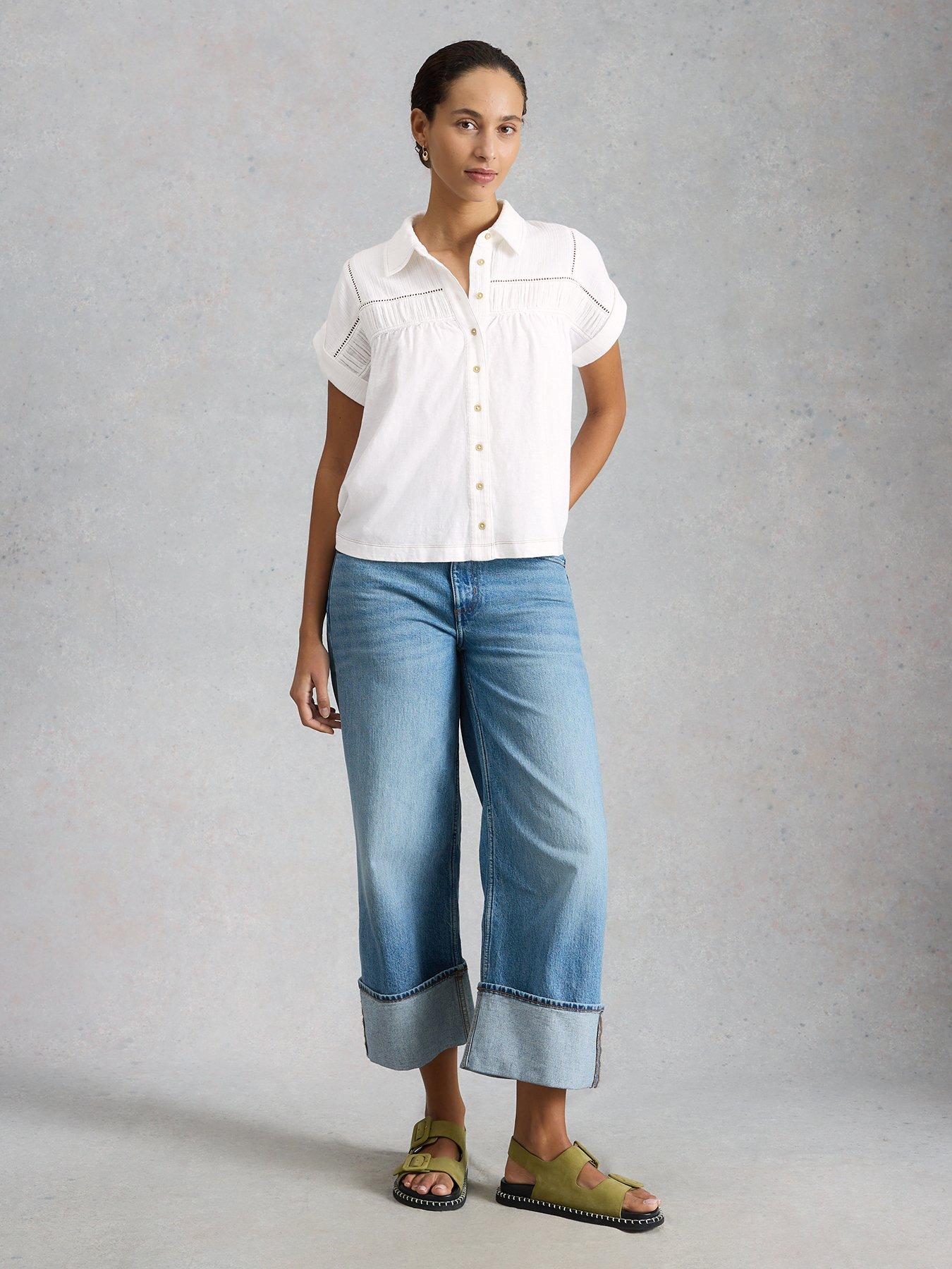 Image 3 of 6 of White Stuff Didi Double Cloth Shirt