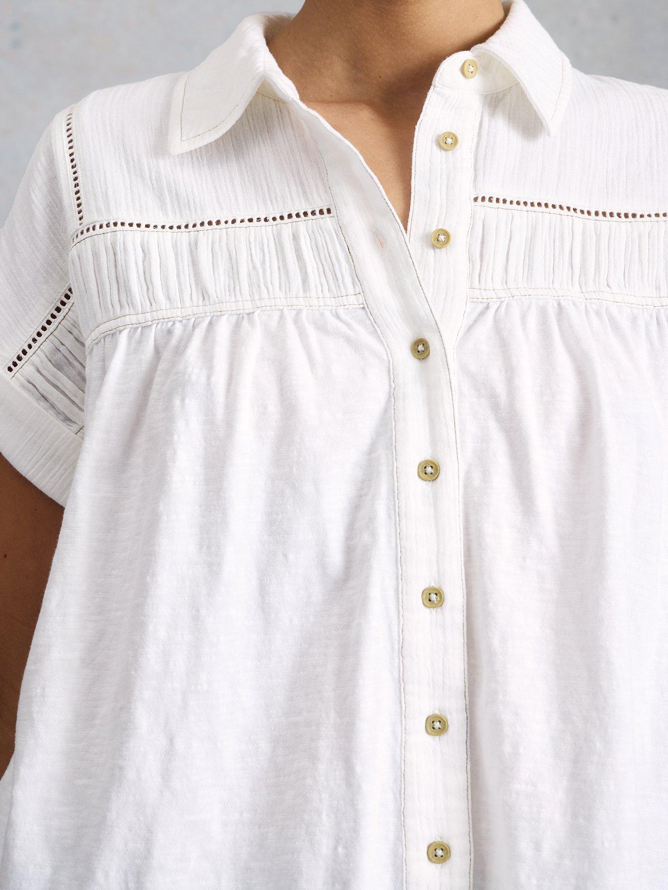 Image 4 of 6 of White Stuff Didi Double Cloth Shirt