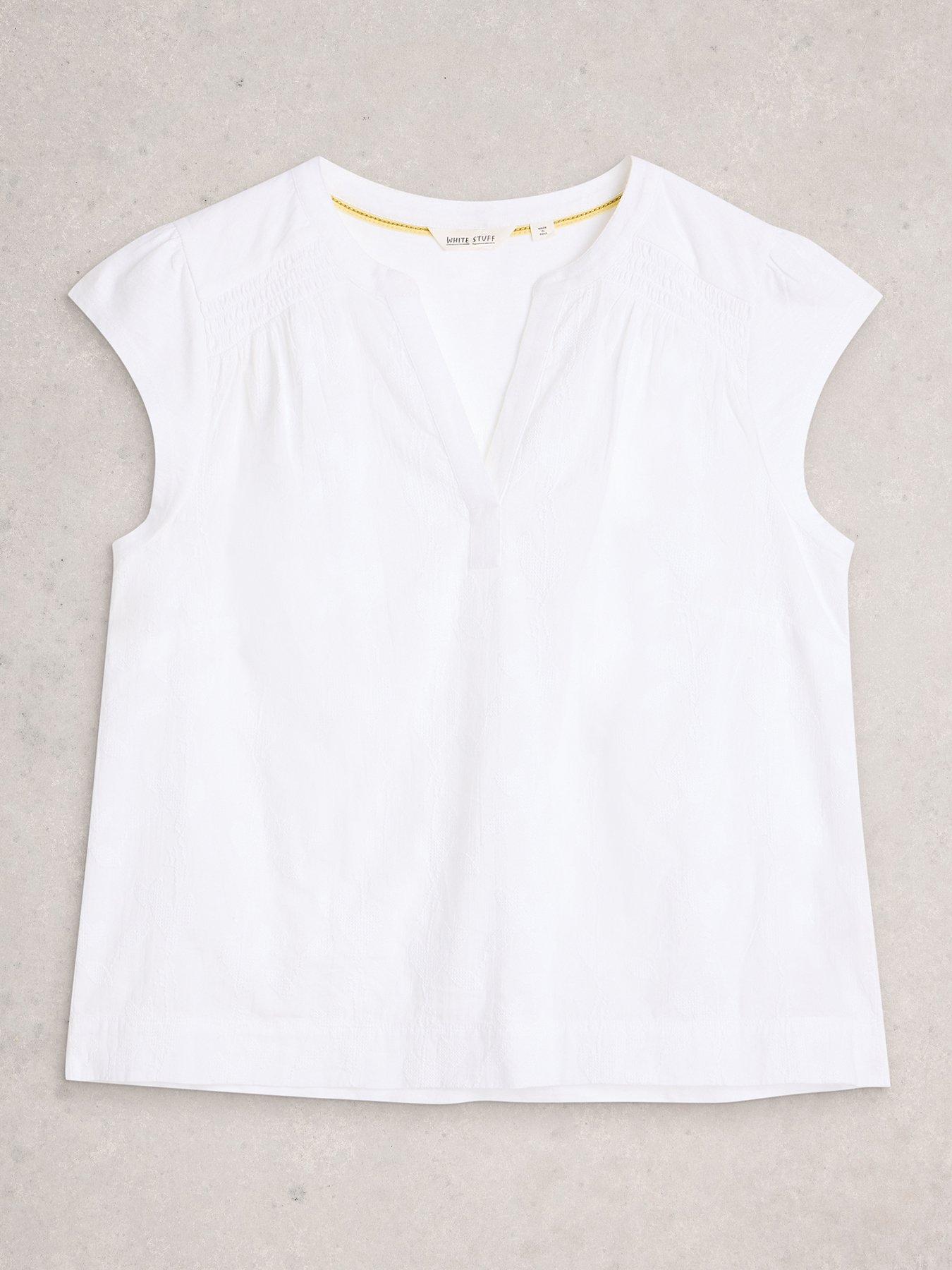 Image 5 of 6 of White Stuff Amelia Embroidery Top
