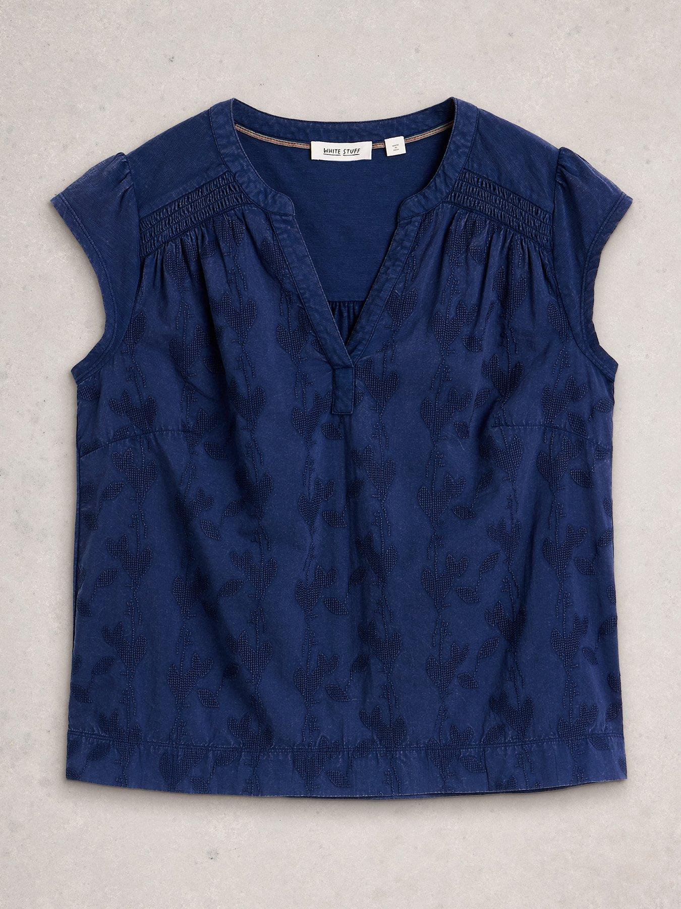 Image 5 of 6 of White Stuff Amelia Embroidery Top