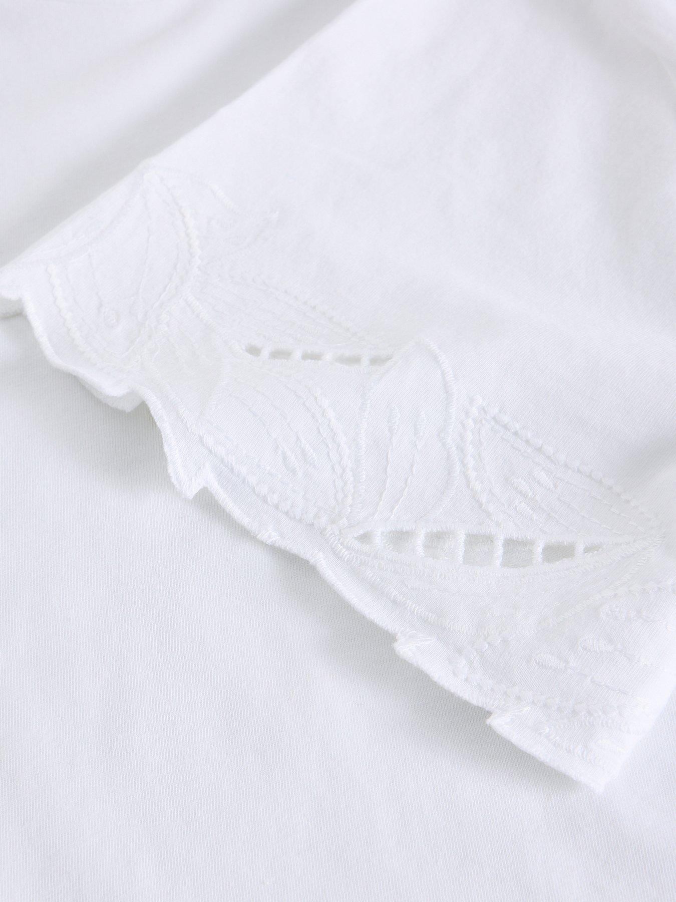 Image 6 of 6 of White Stuff Colleen Cutwork Tee