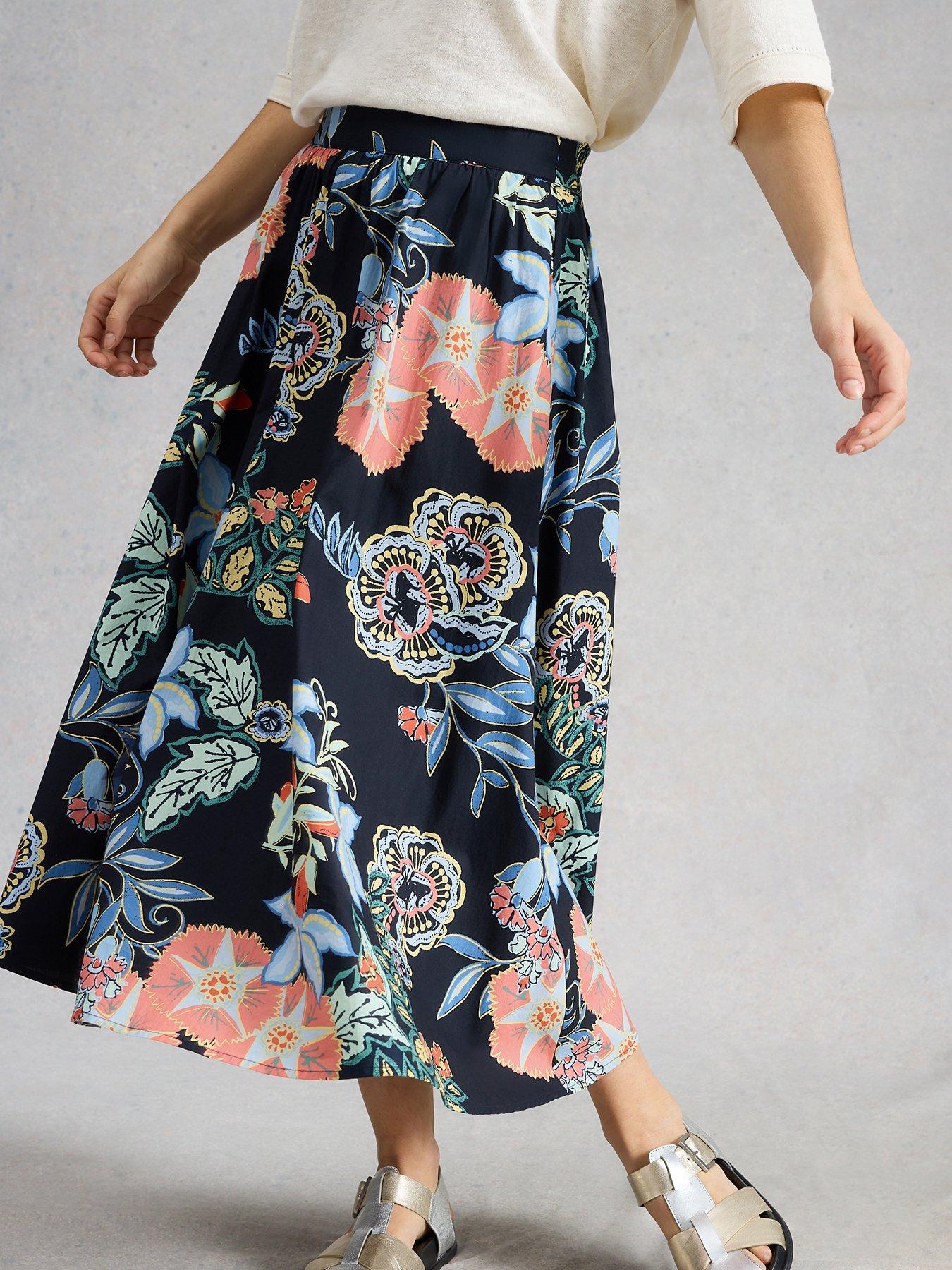 White Stuff Abigail Midi Skirt