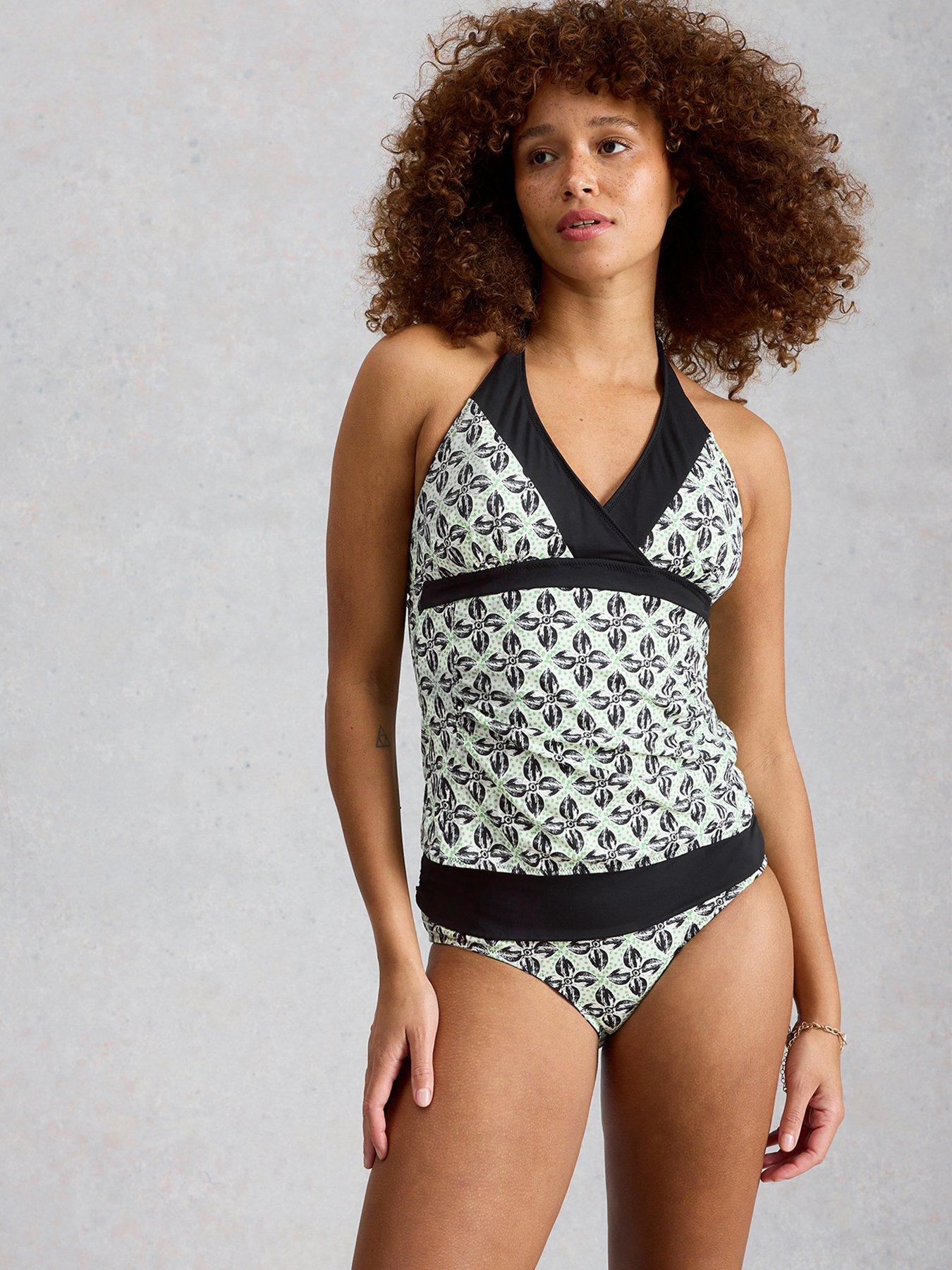 Image 1 of 6 of White Stuff Sunshine Reversible Tankini Top