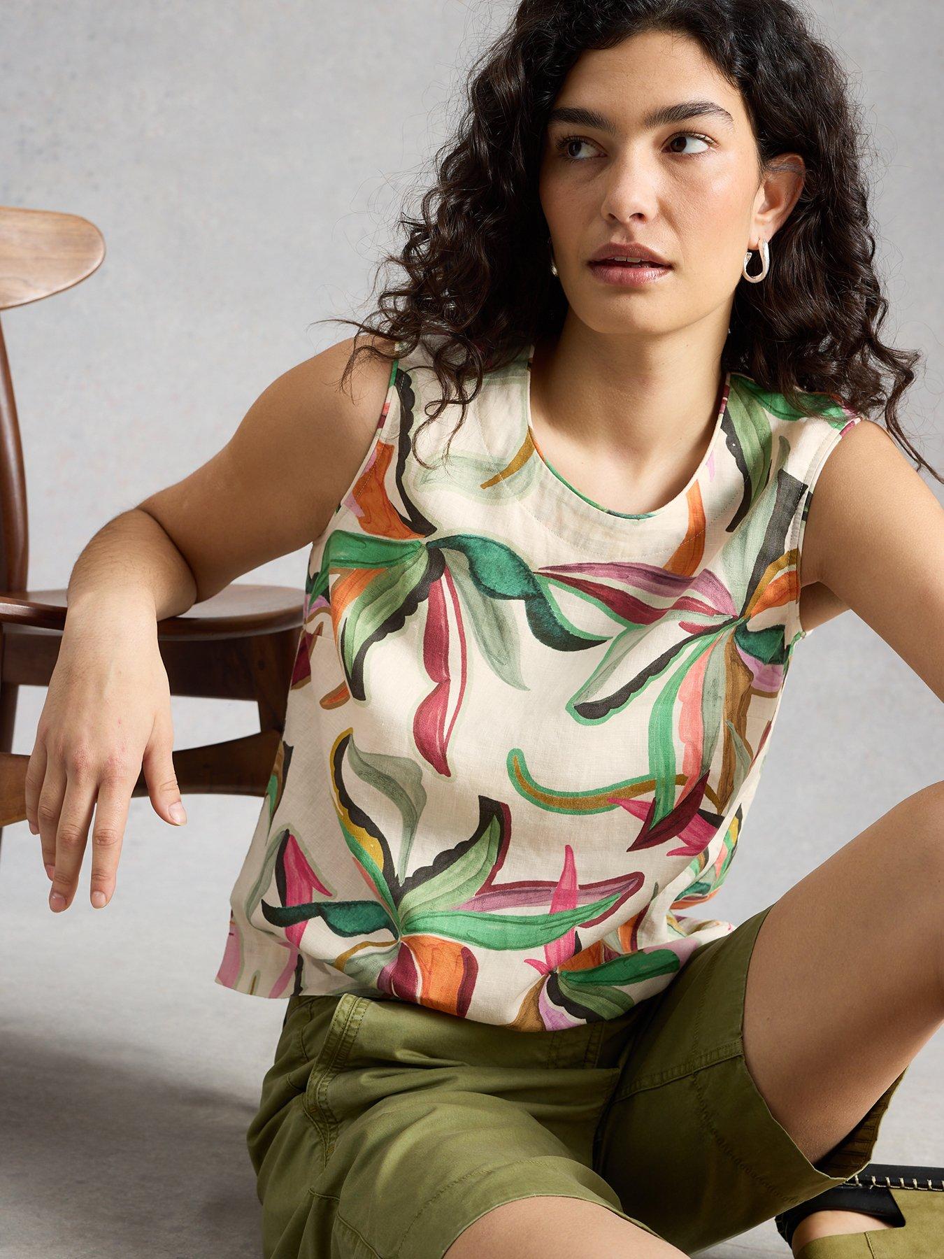 Image 4 of 6 of White Stuff Matilda Linen Vest