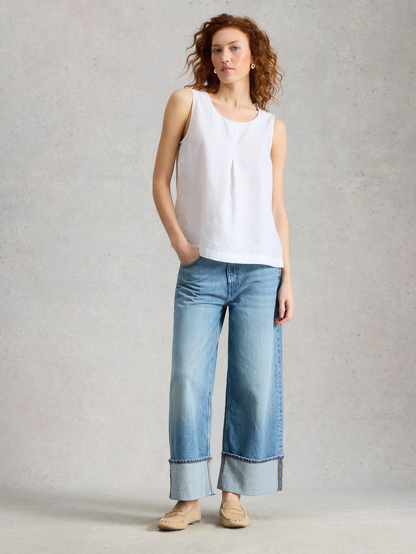 Image 3 of 6 of White Stuff Paradise Linen Vest