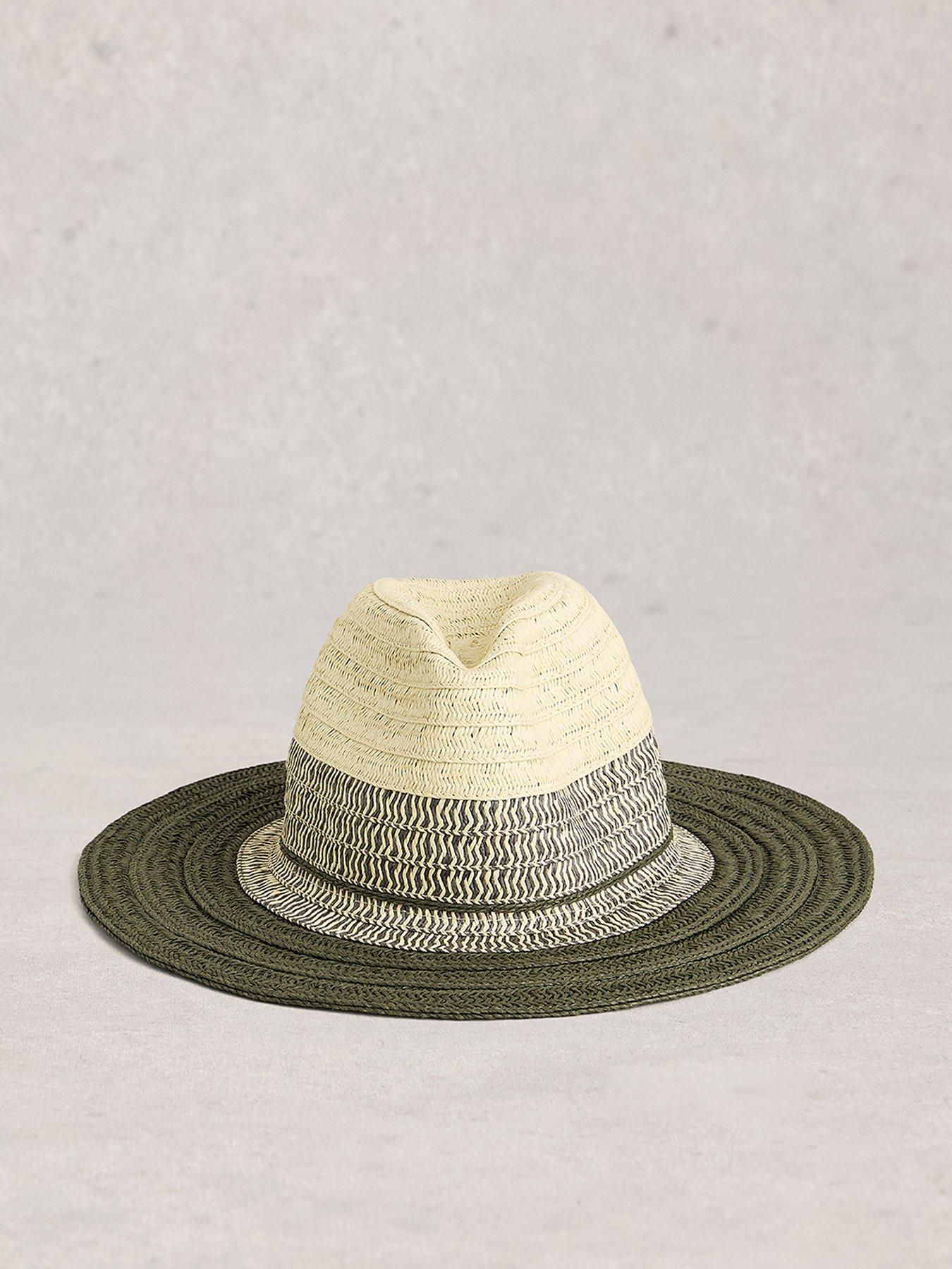 Image 1 of 2 of White Stuff Colour Block Fedora