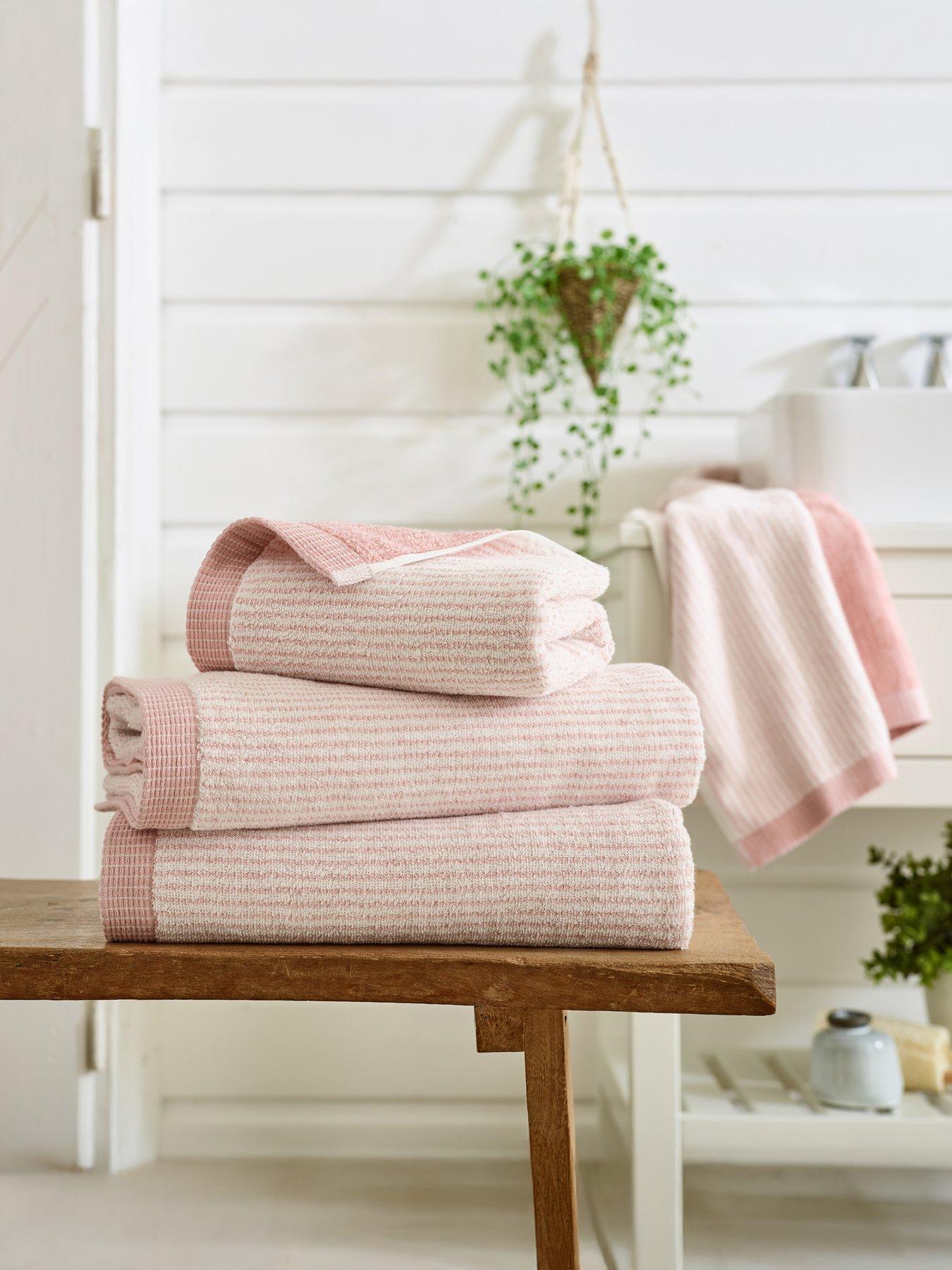 The Lyndon Co TLC Willow Weave Stripe Towel Collection