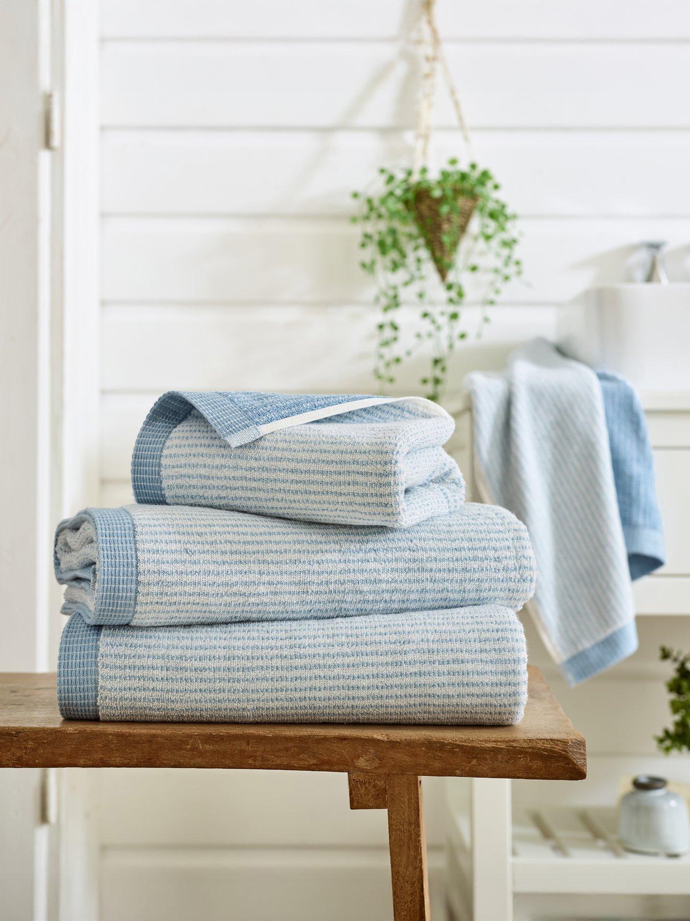 The Lyndon Co TLC Willow Weave Stripe Towel Collection