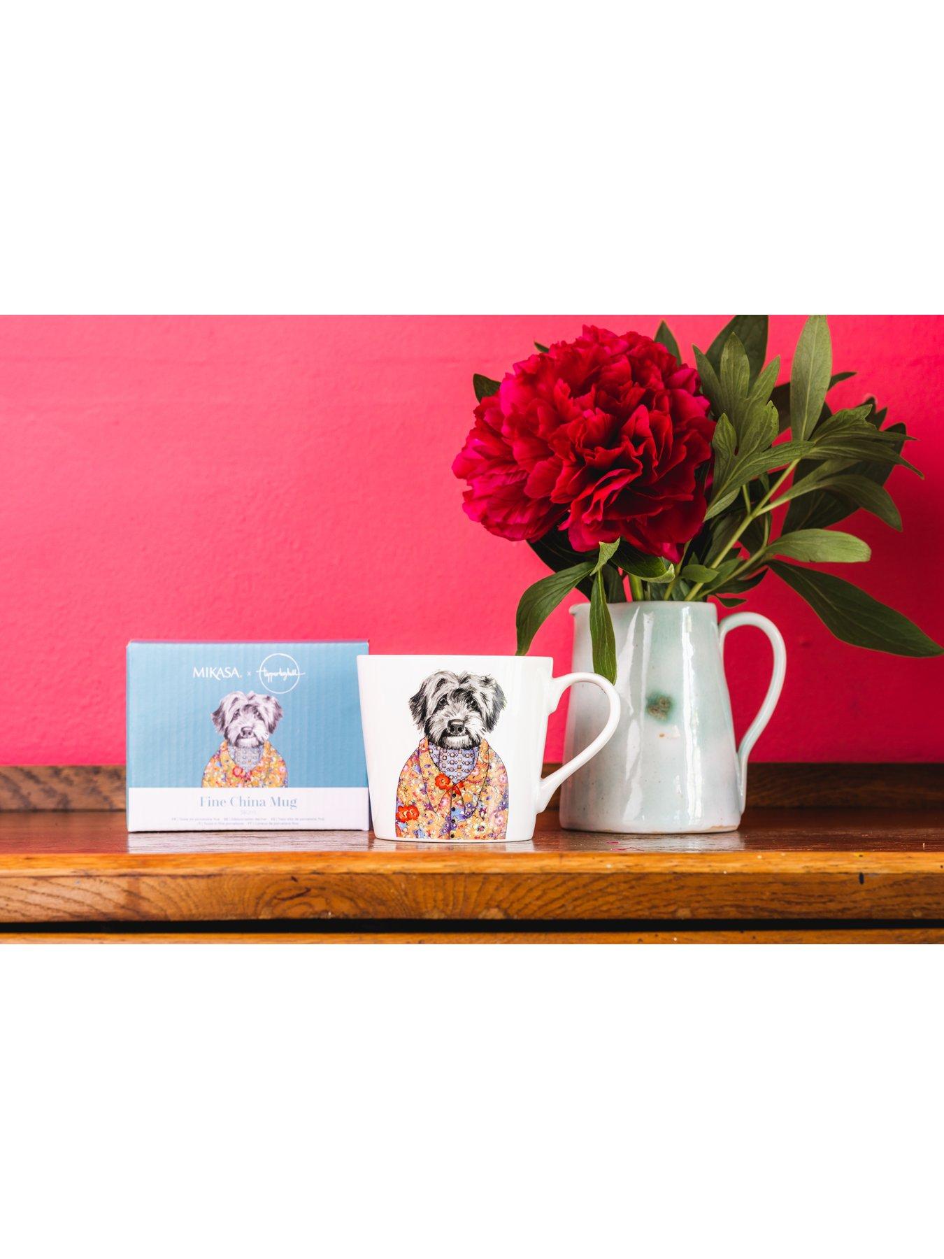 Mikasa TipperleyHill Fine China Mugs Cockapoo Dog Print - Set of 2 | Very