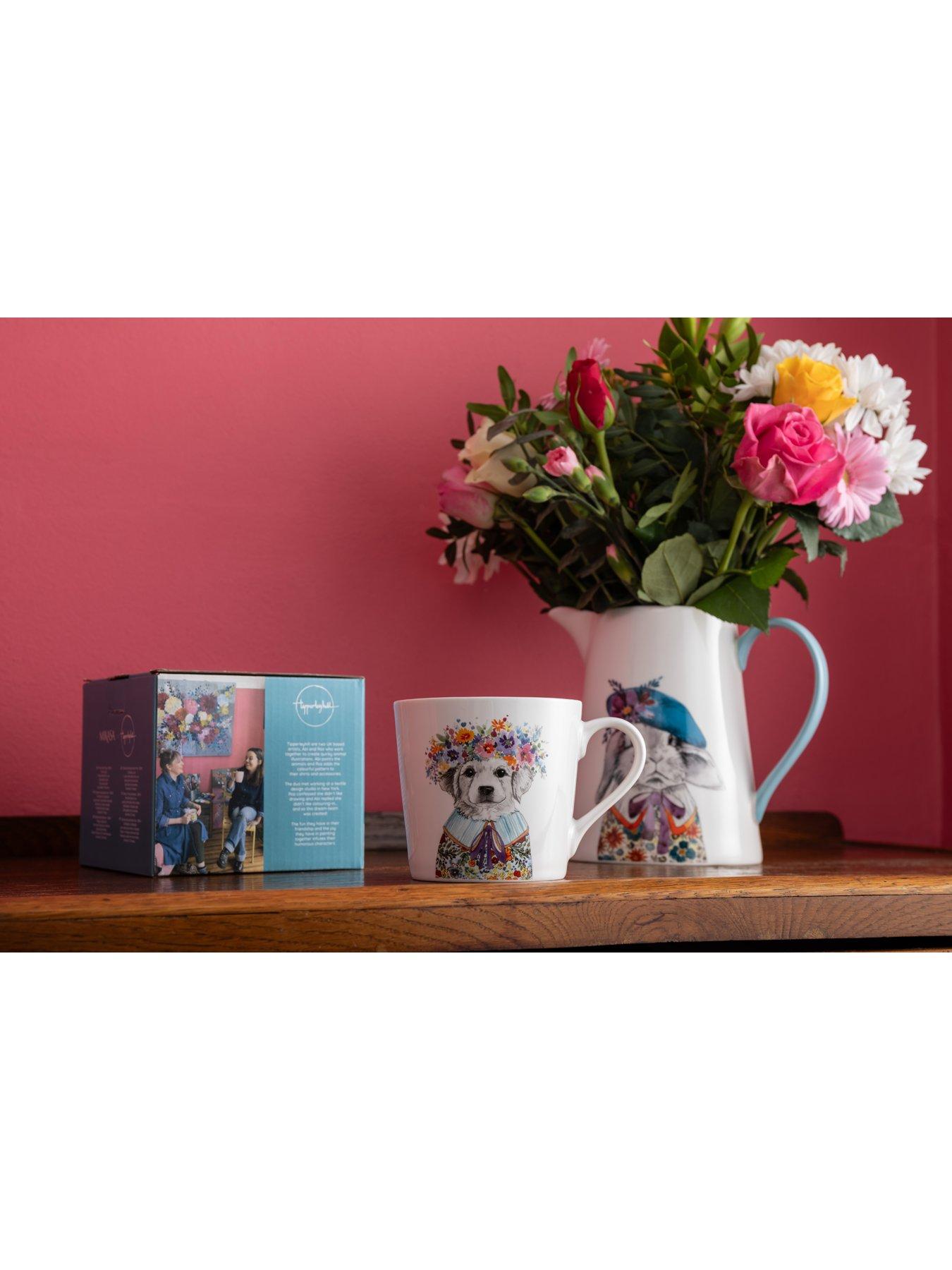 Mikasa TipperleyHill Fine China Mugs Cockapoo Dog Print - Set of 2 | Very
