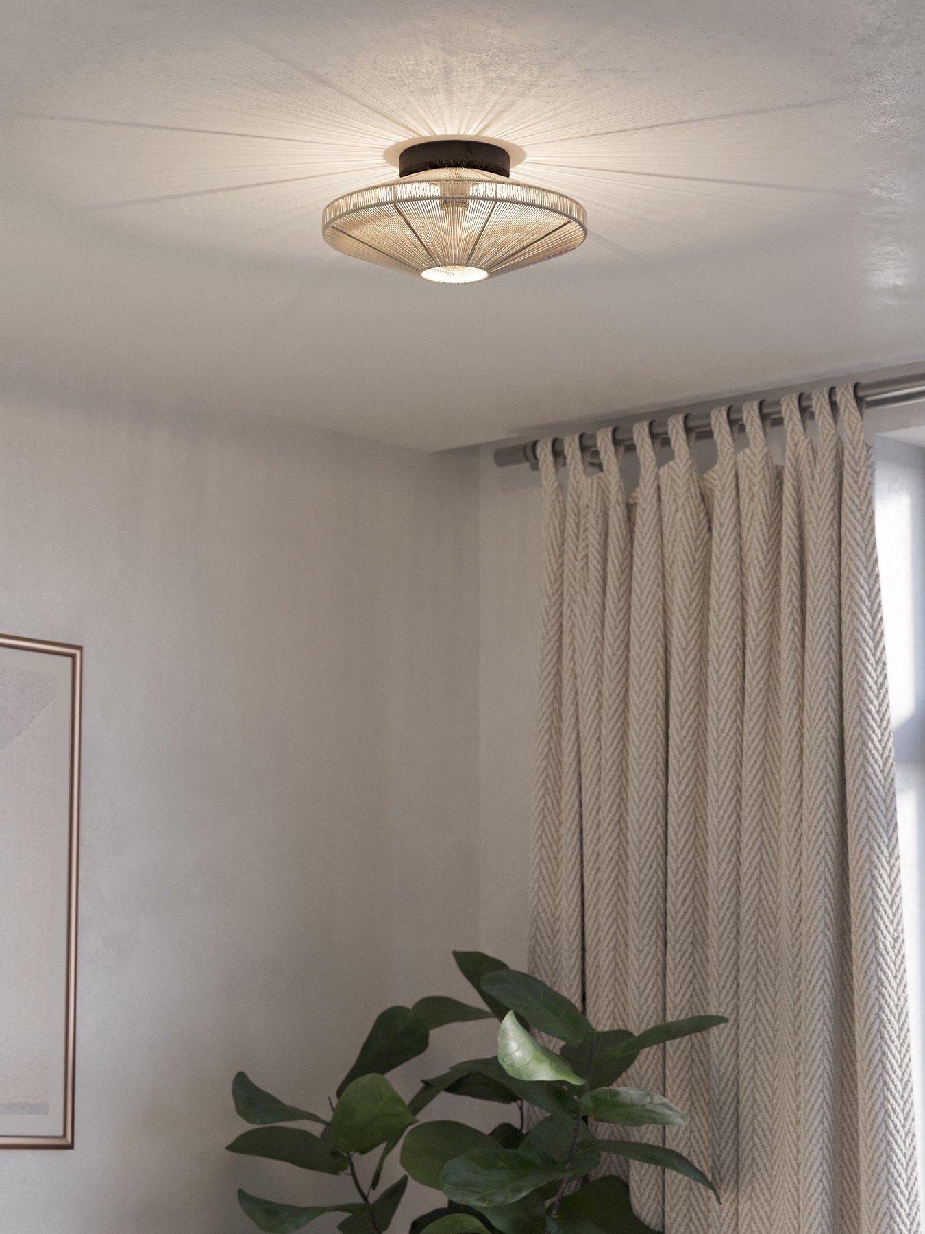 Eglo Midsumer Timeless Fabric Ceiling Light