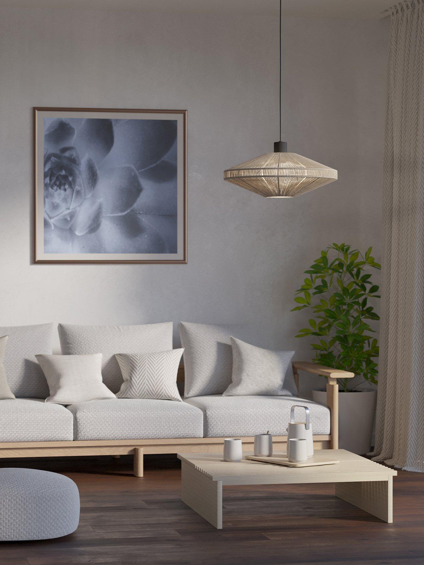 Eglo Midsumer Timeless Fabric Pendant Light
