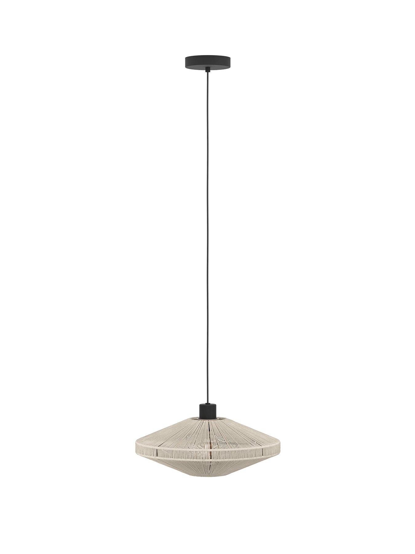 Image 2 of 4 of Eglo Midsumer Timeless Fabric Pendant Light
