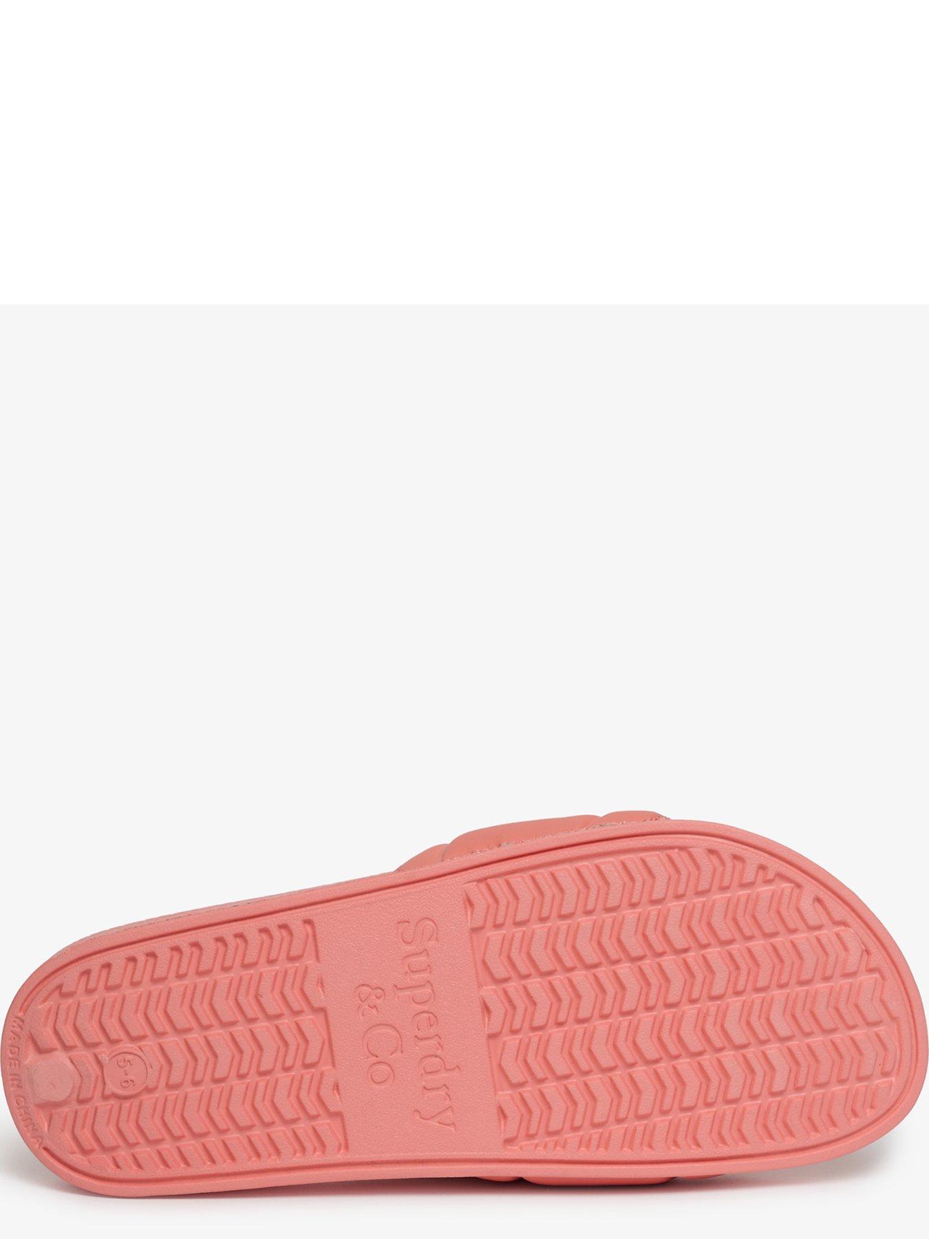 Image 5 of 7 of Superdry Destination Pool Sliders - Pink