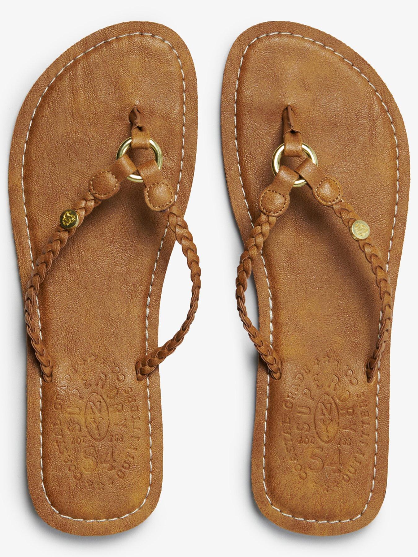 Image 4 of 7 of Superdry Sdry Essential Flip Flop - Brown