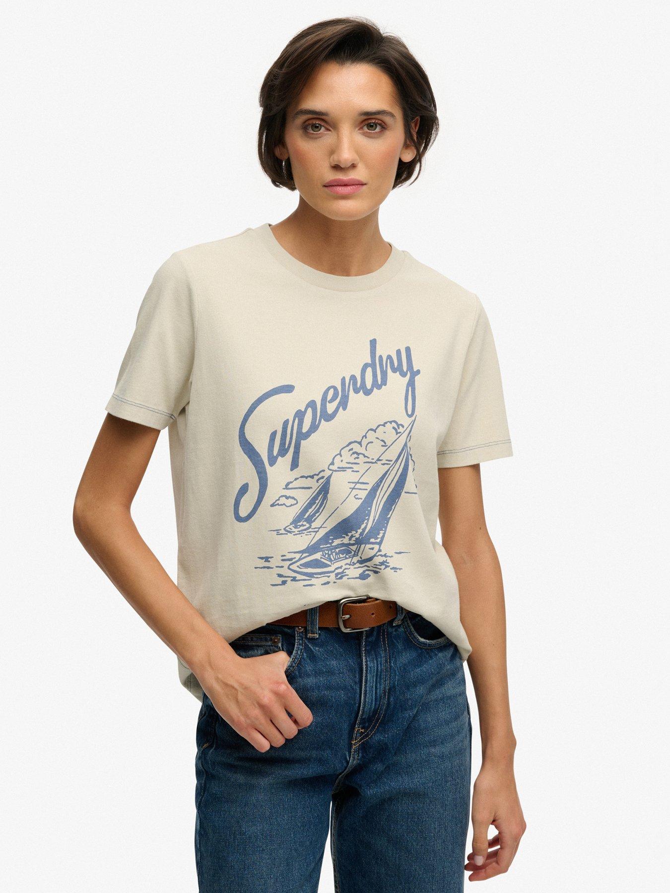 Superdry Heritage Hamptons T-Shirt - Beige