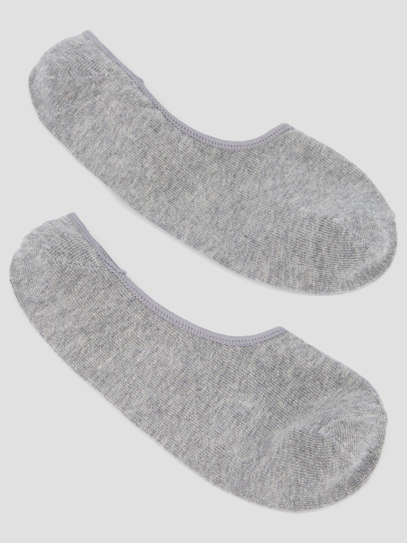Image 2 of 3 of The Very Collection 3 Pack Invisible Trainer Liner Socks - Black