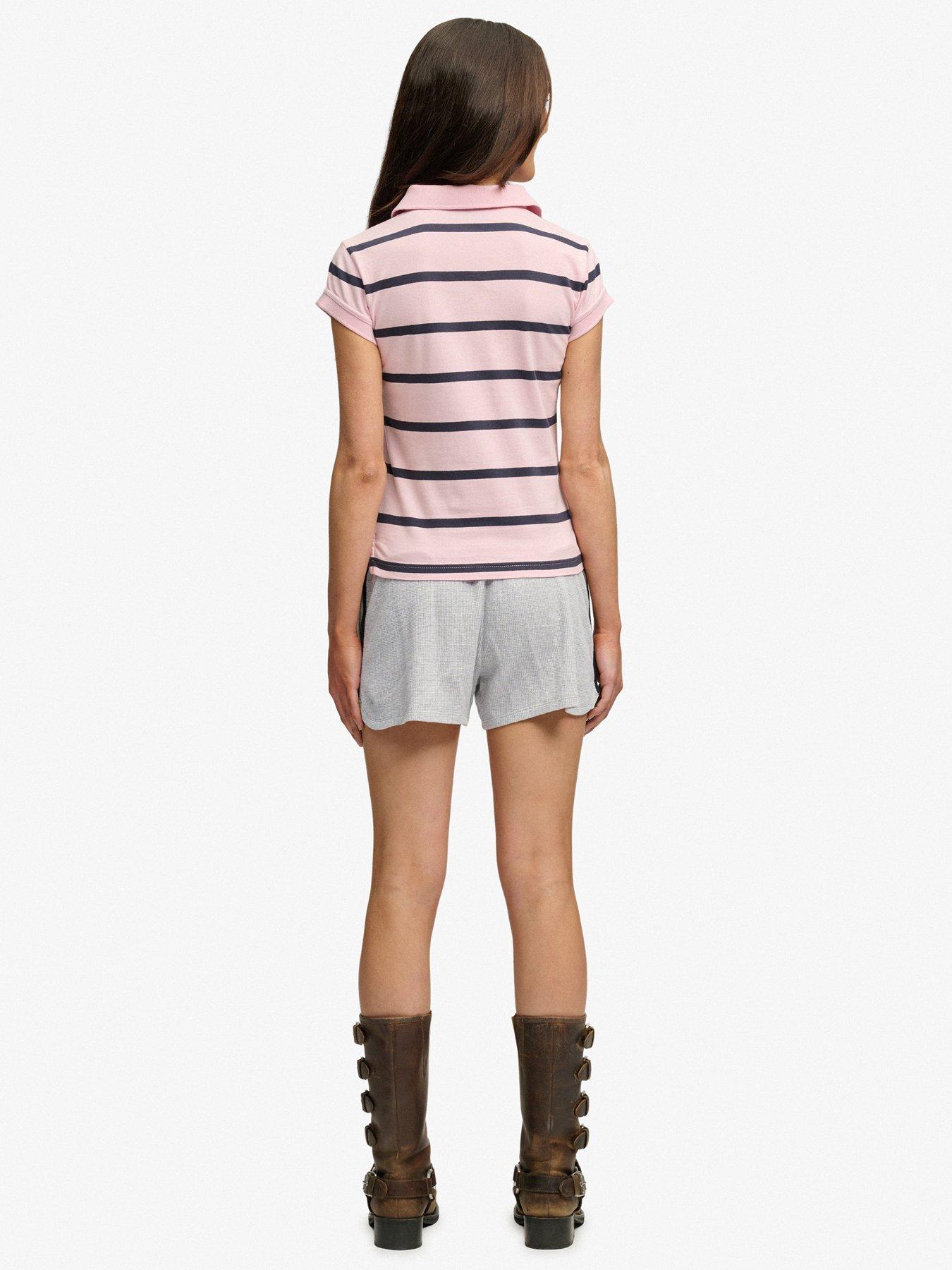 Image 4 of 7 of Superdry Ath Ess Waffle Retro Short - Grey